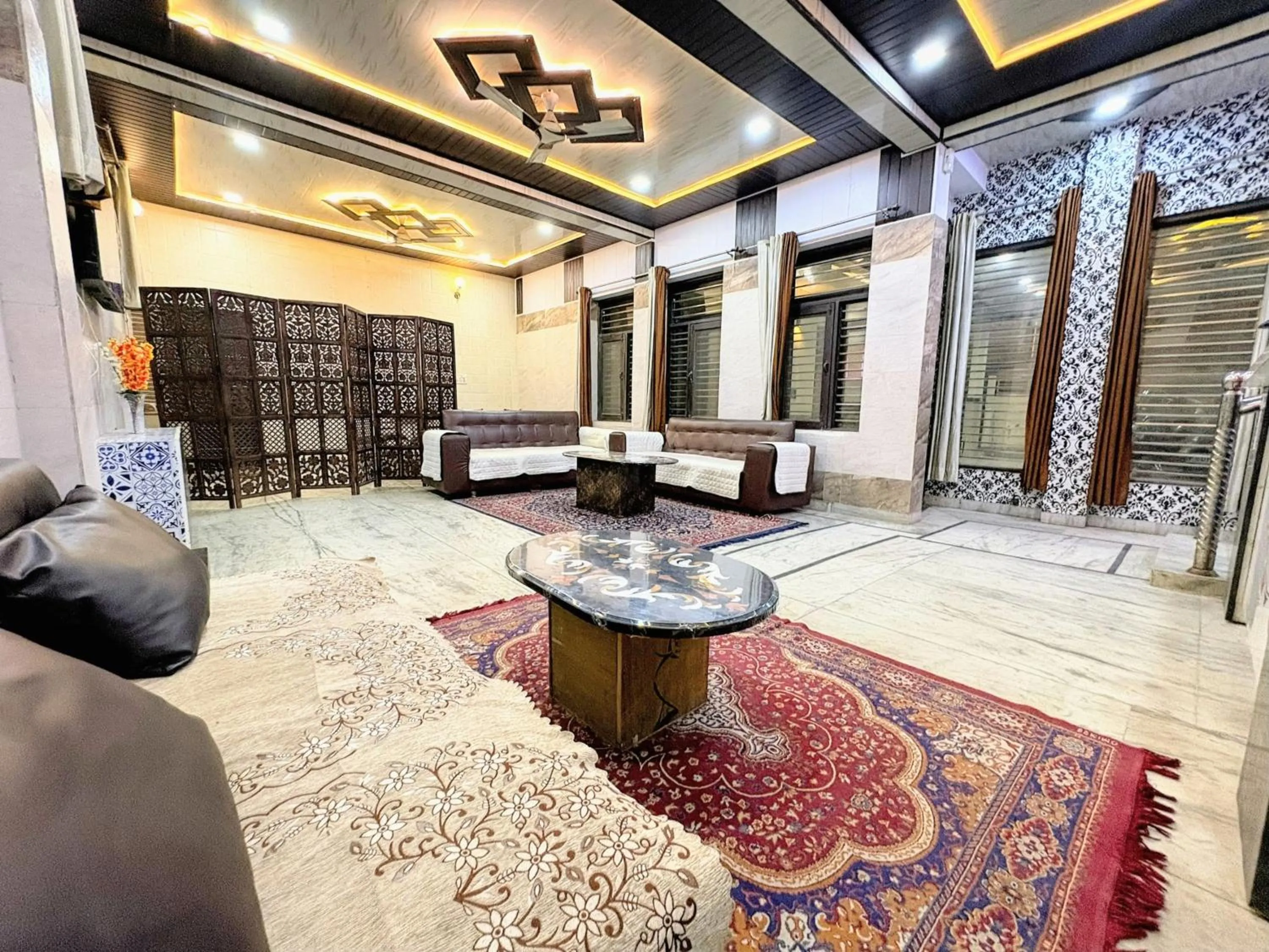 Living room in Su- Koon Homestay