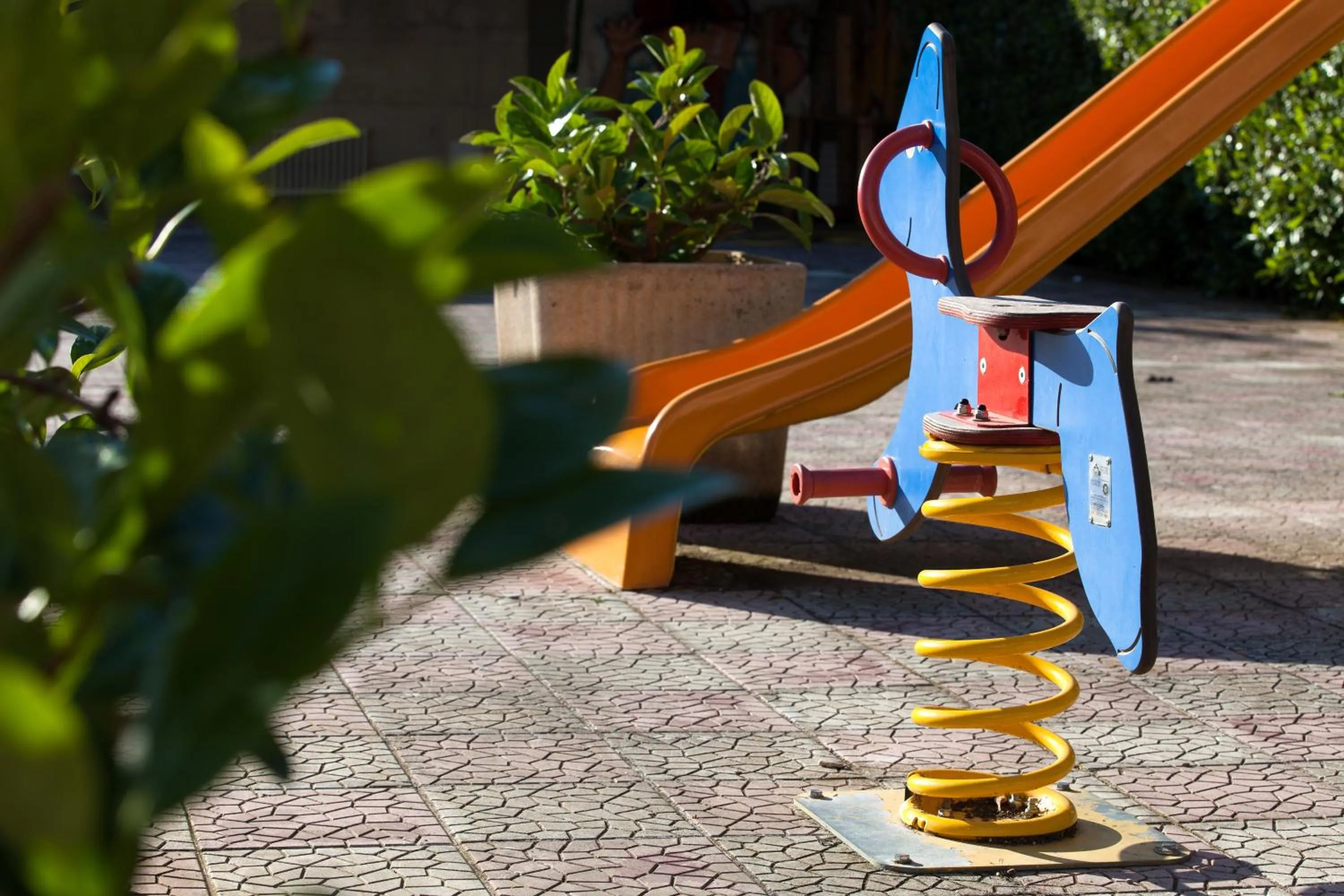 Children play ground in Hotel Donatello