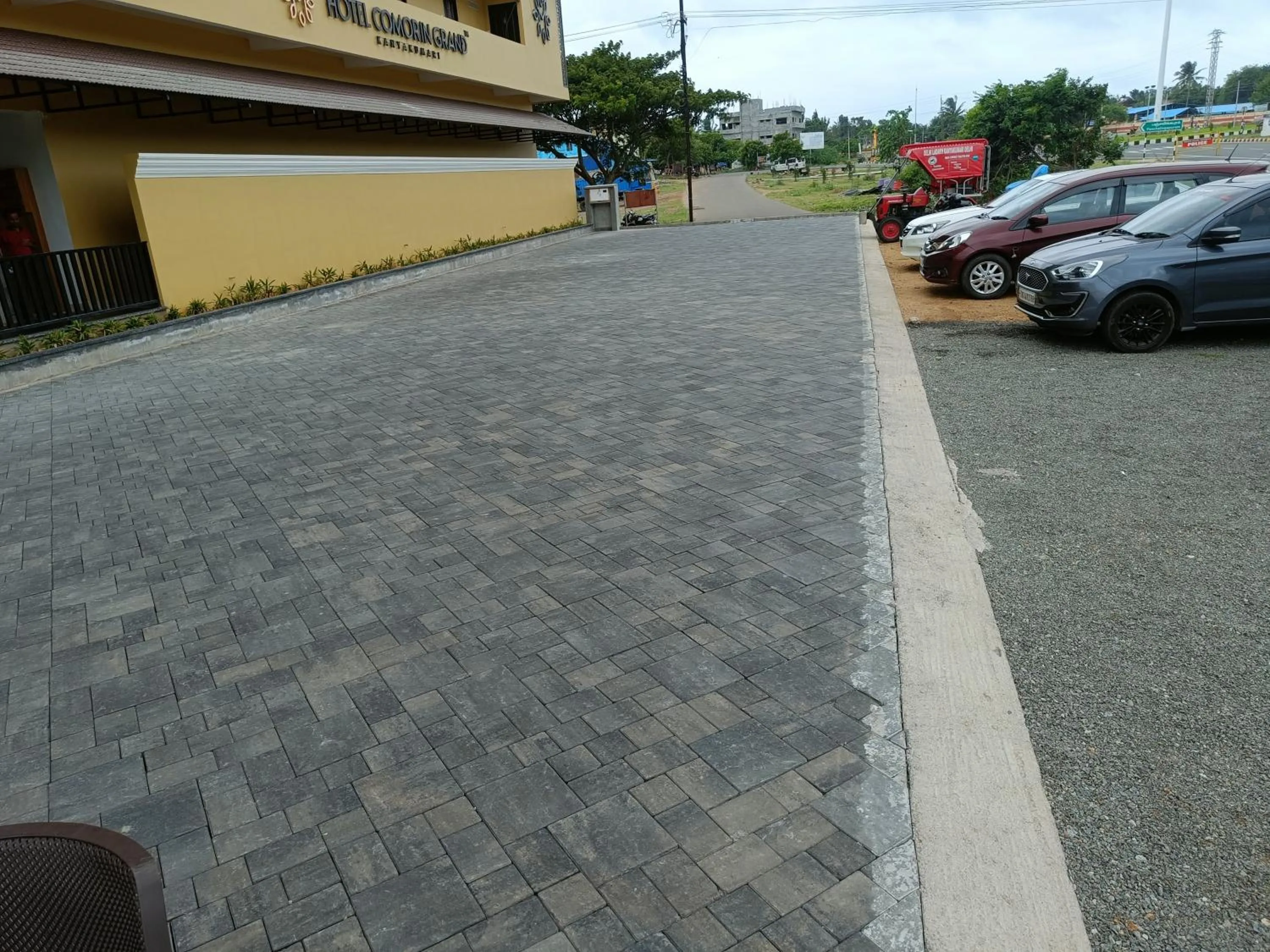 Parking in Hotel Comorin Grand