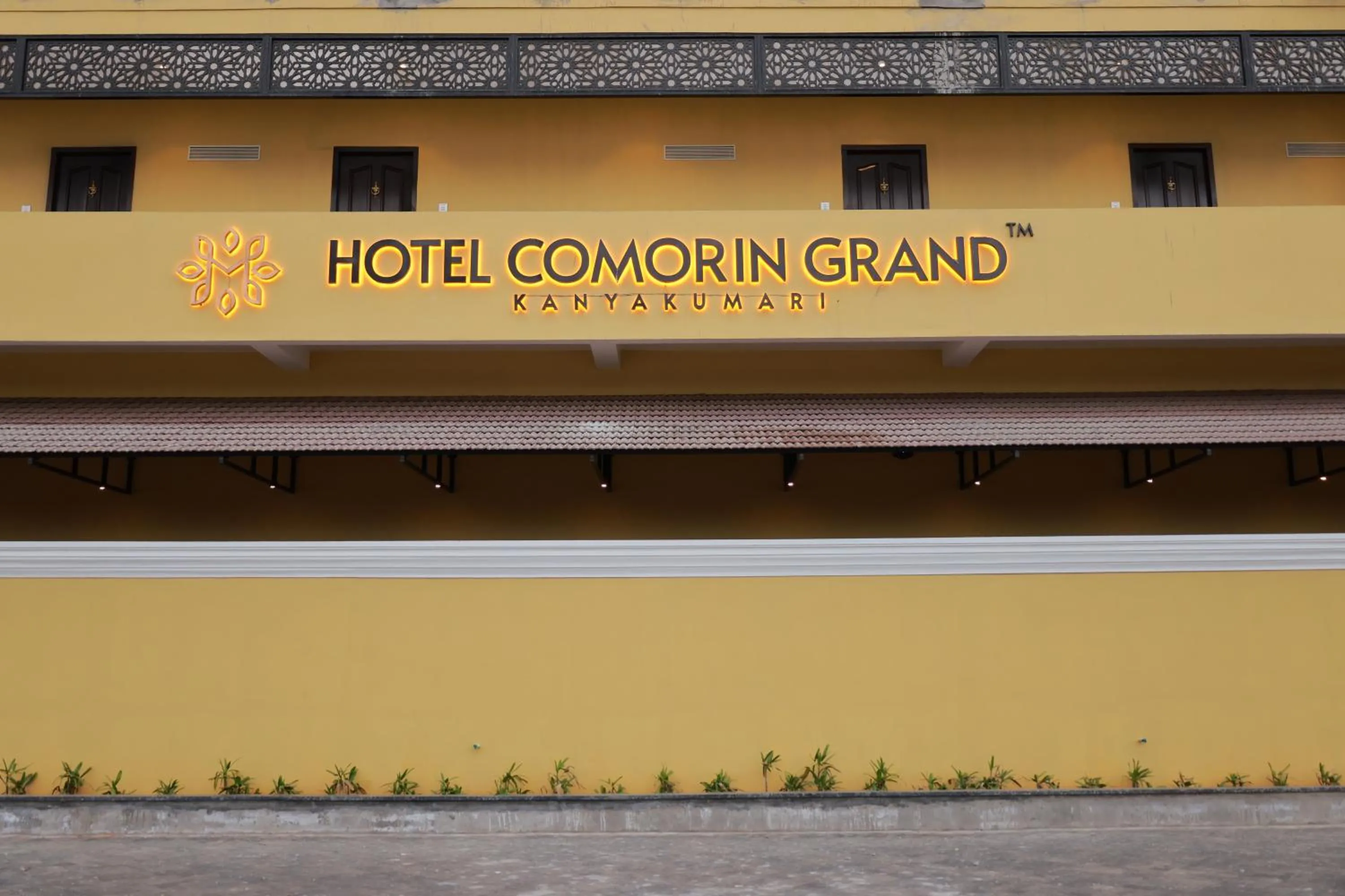 Facade/entrance in Hotel Comorin Grand