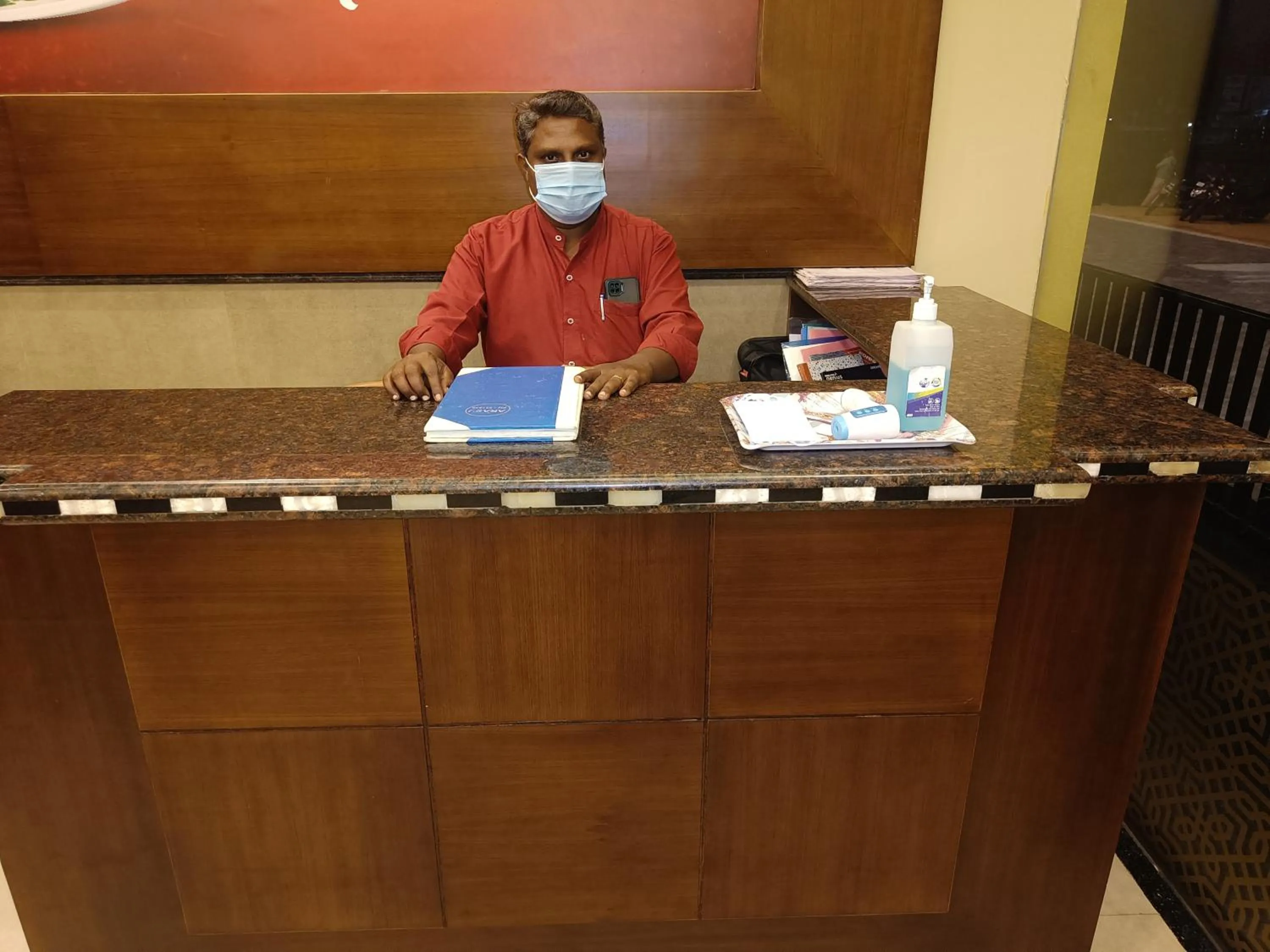 Lobby or reception in Hotel Comorin Grand