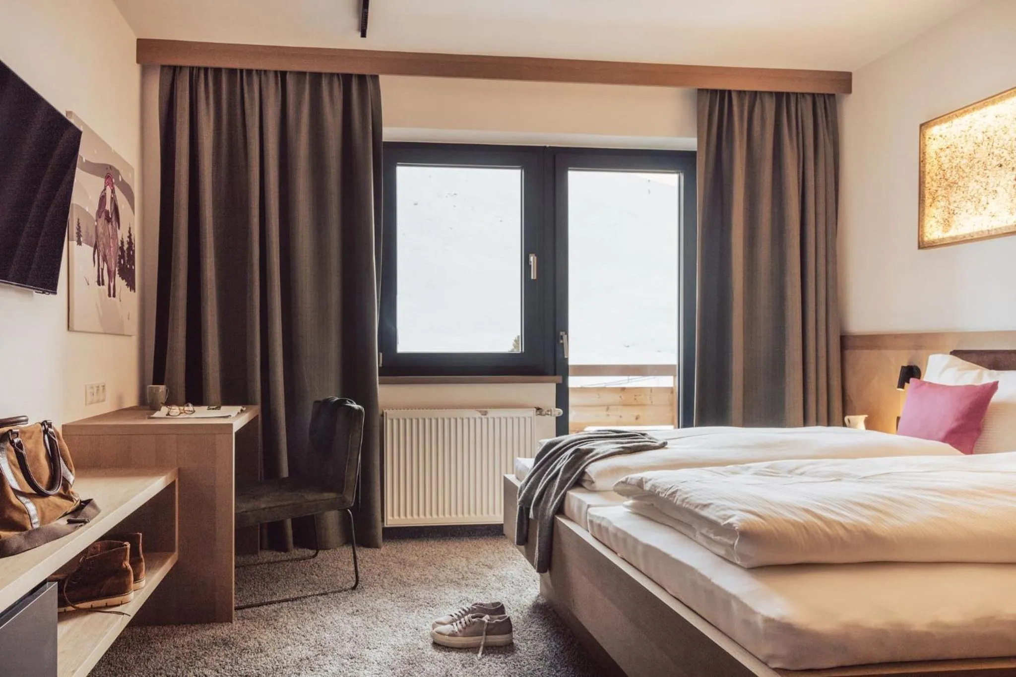 Bedroom, Bed in Hotel Lisl - Alpine Comfort