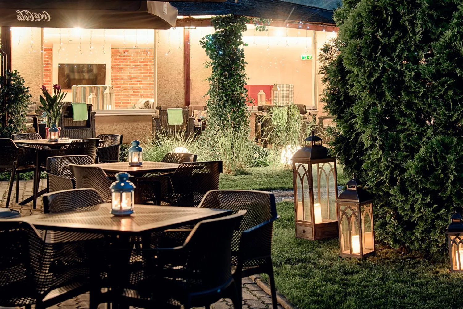 Patio in Citi Hotel's Warszawa-Falenty