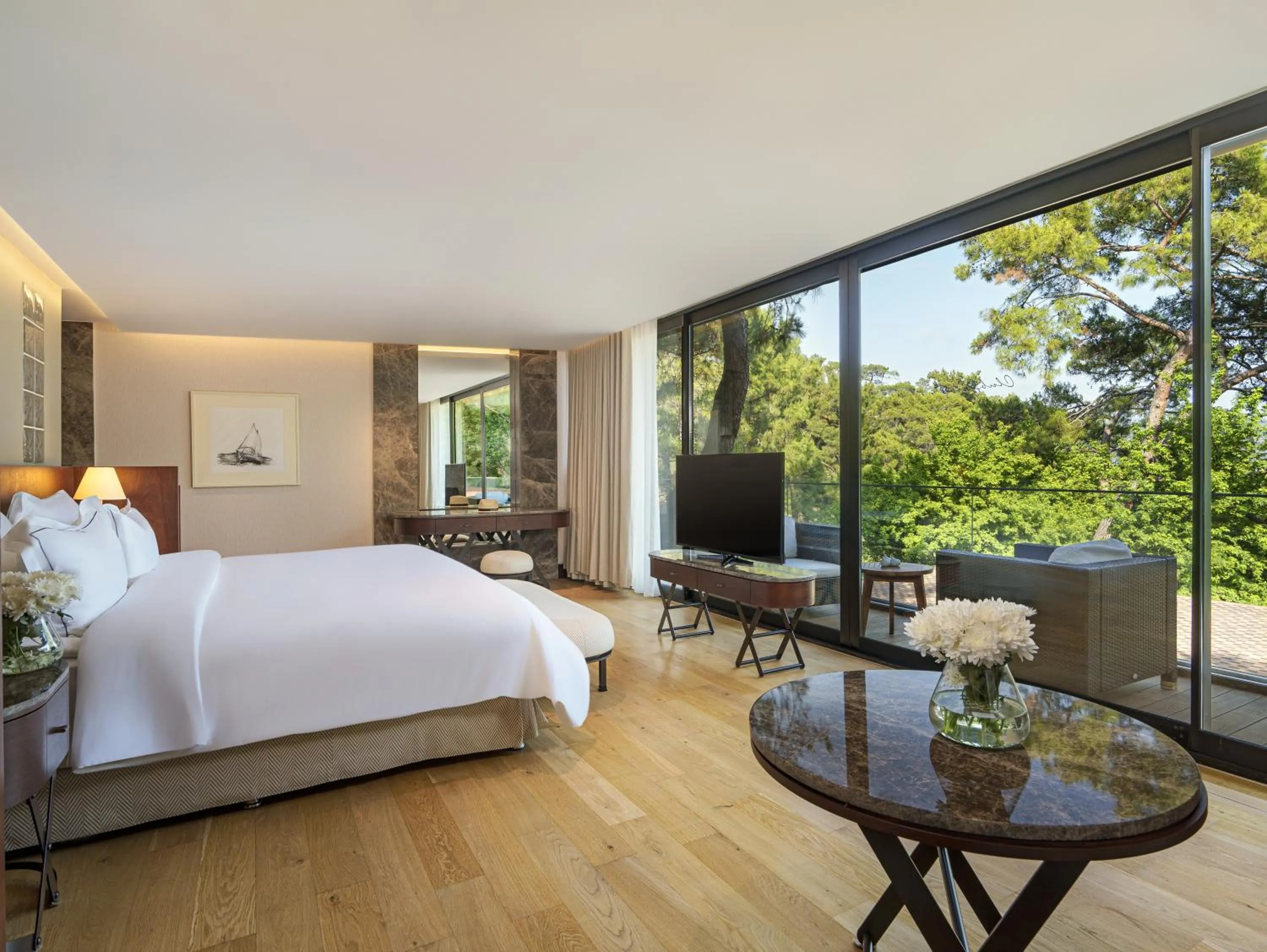 Bedroom, Bed in Rixos Premium Göcek - Adult Only