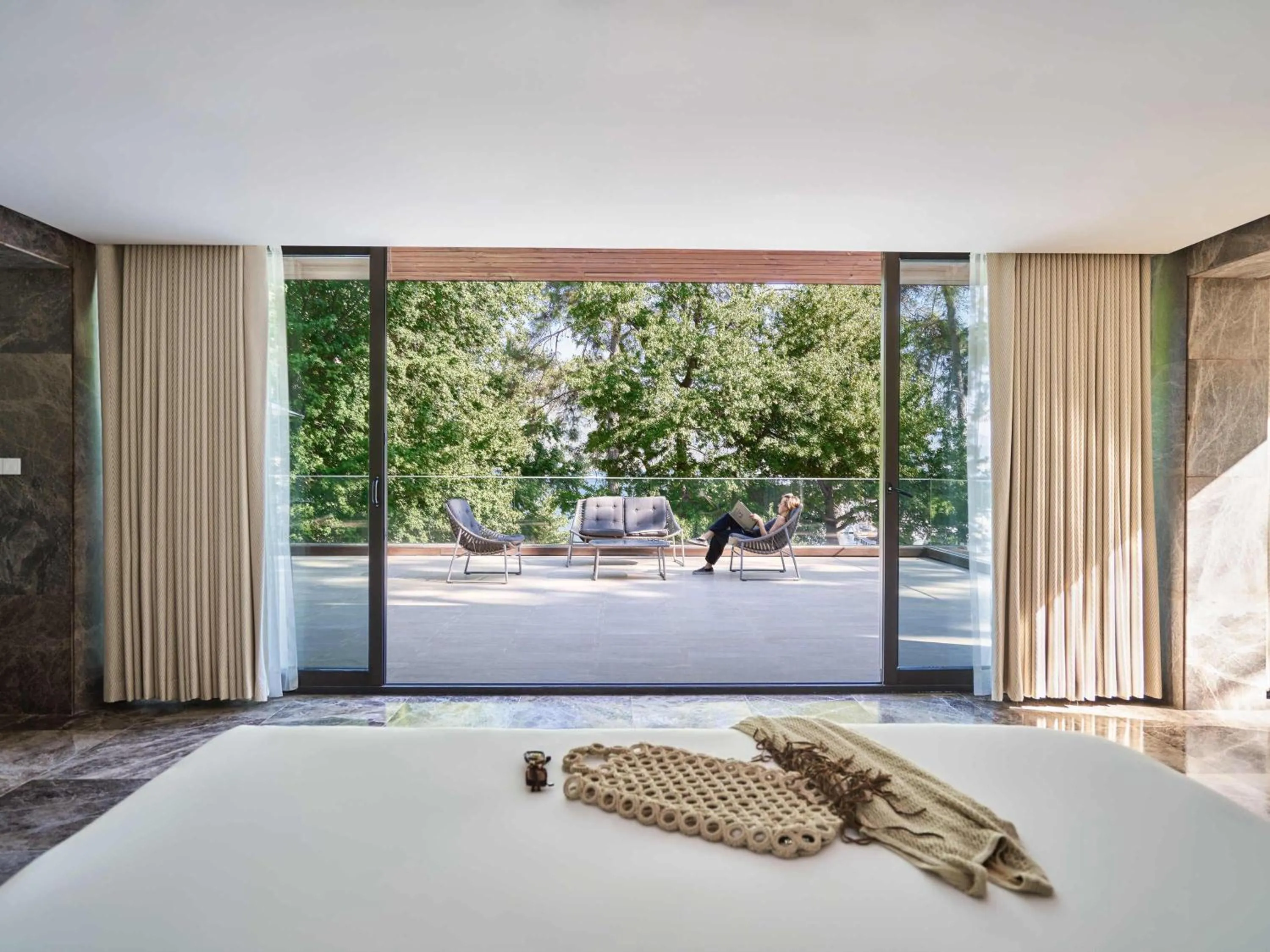 Bedroom, Bed in Rixos Premium Göcek - Adult Only