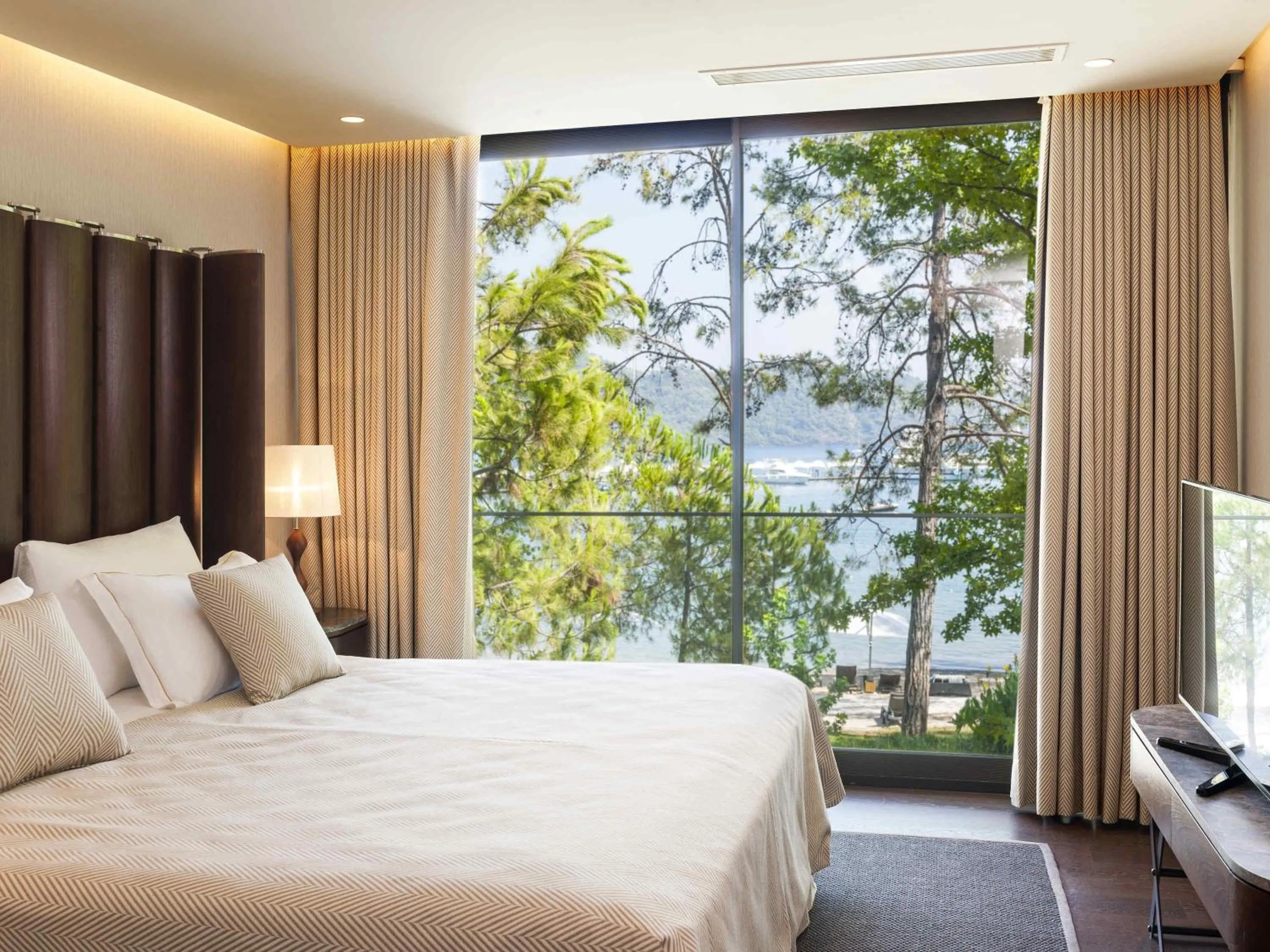 Bedroom, Bed in Rixos Premium Göcek - Adult Only