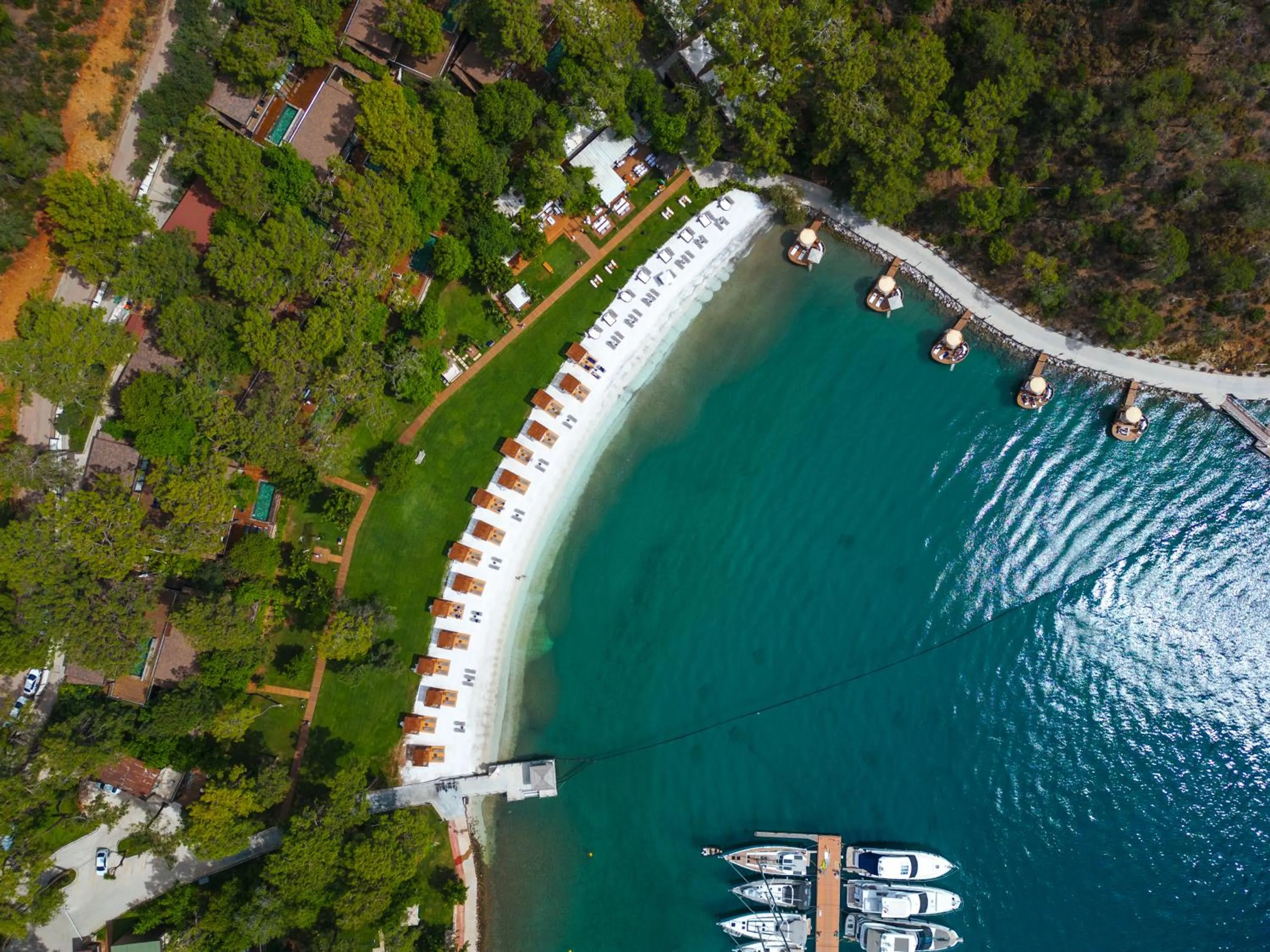 Beach in Rixos Premium Göcek - Adult Only