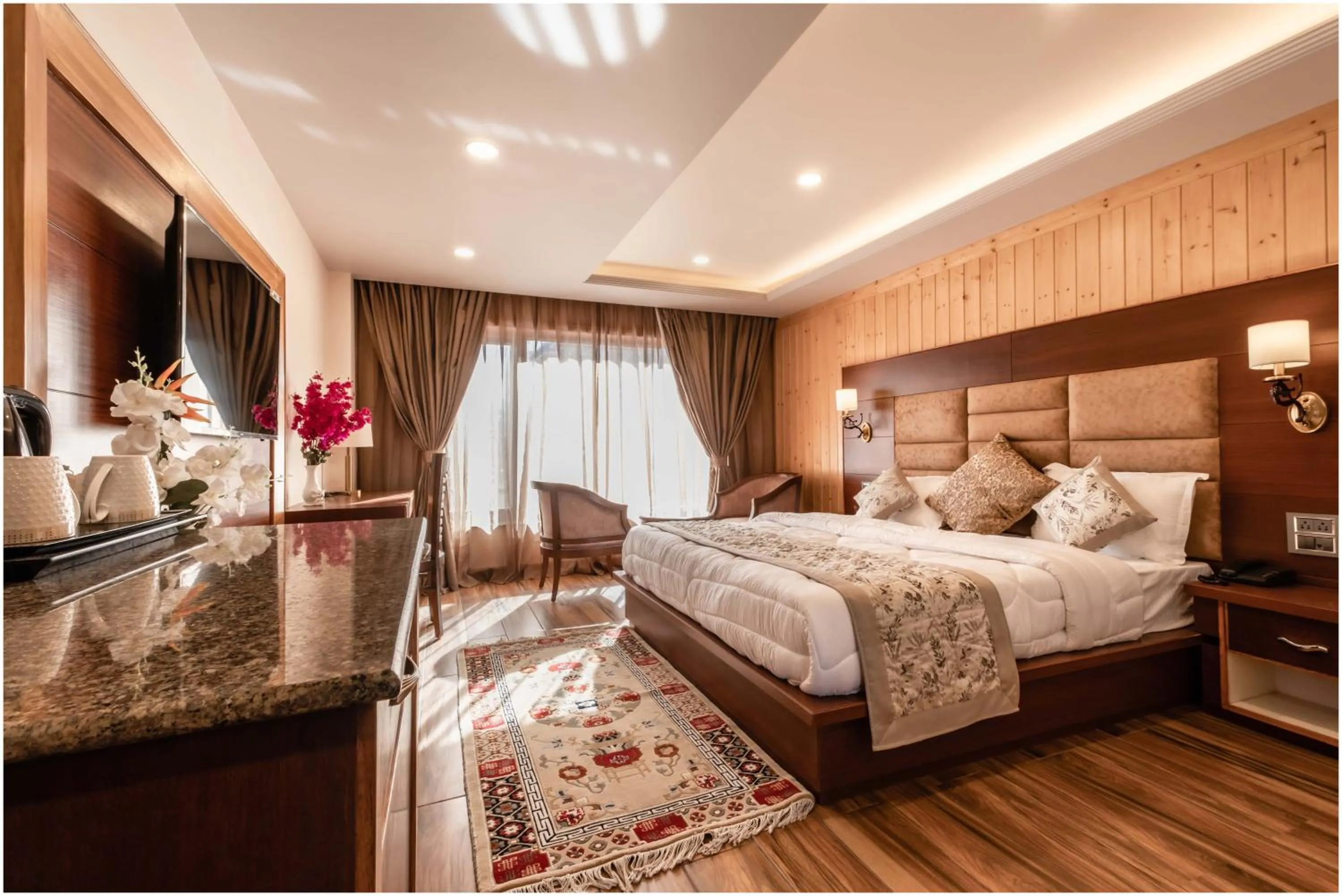 Bed in The Gawaling ladakh