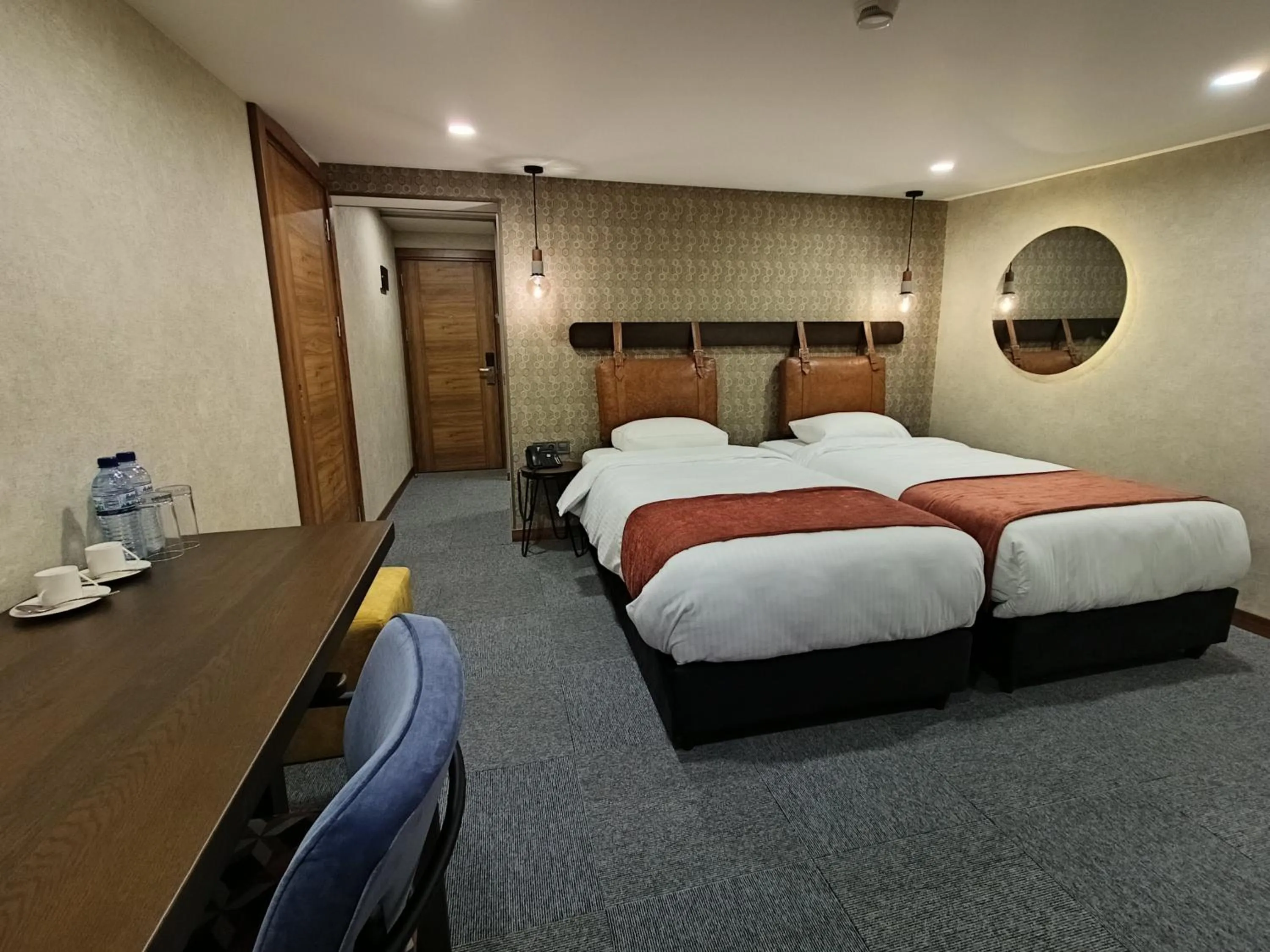 Bed in TownHouse Tbilisi Boutique Hotel