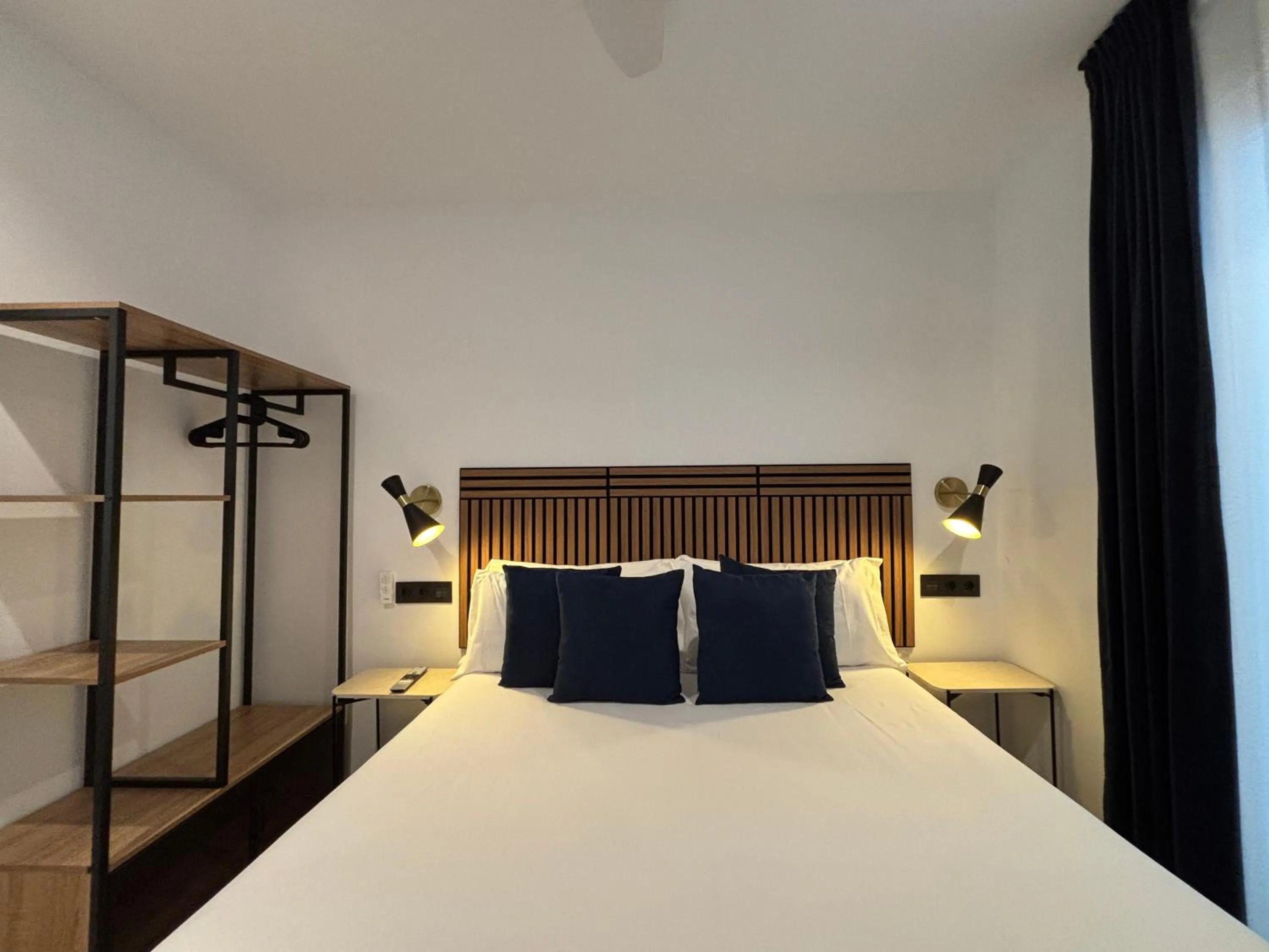 Bed in Arenal Suites Bilbao