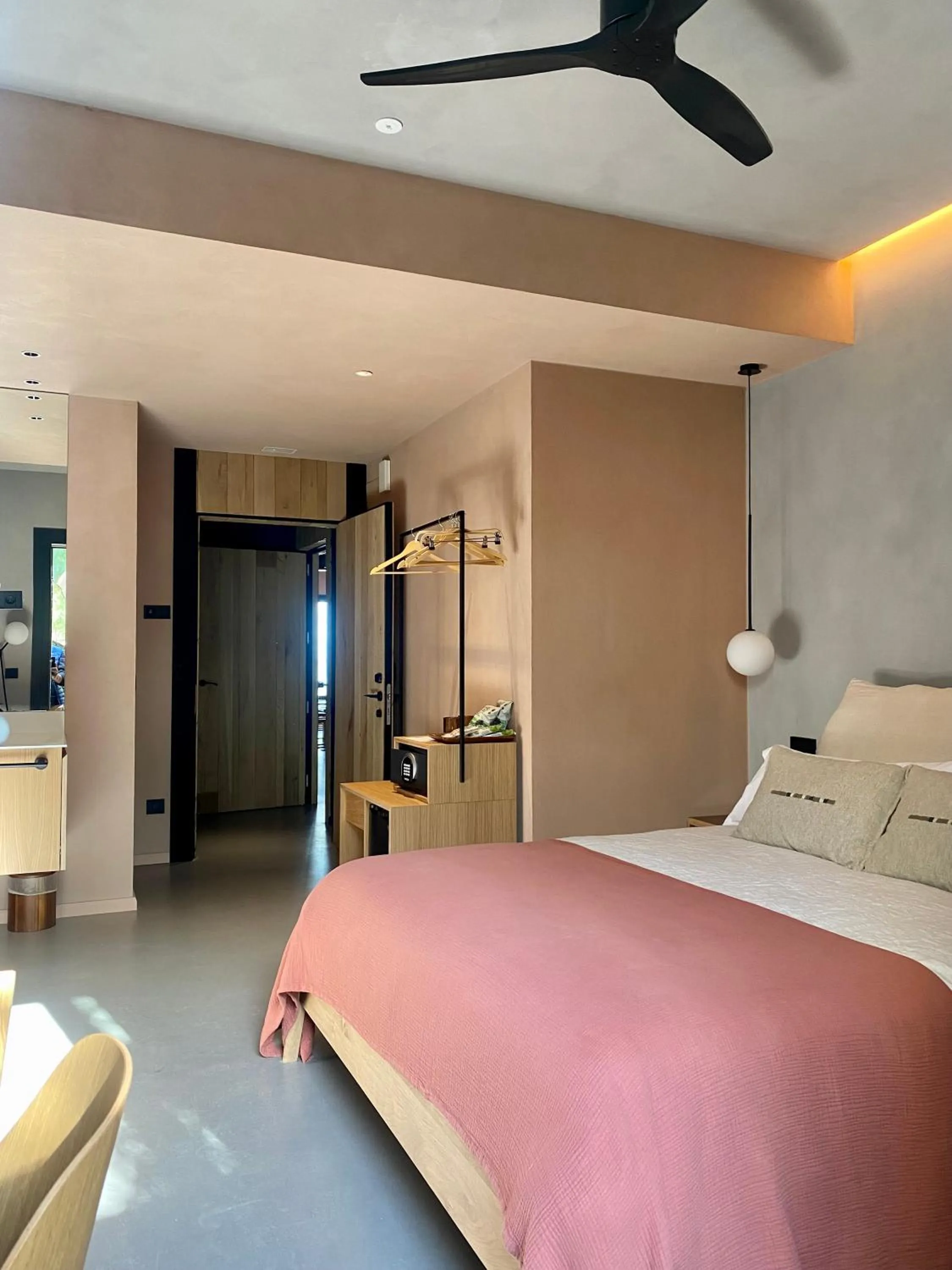 Bed in Hotel Arimune