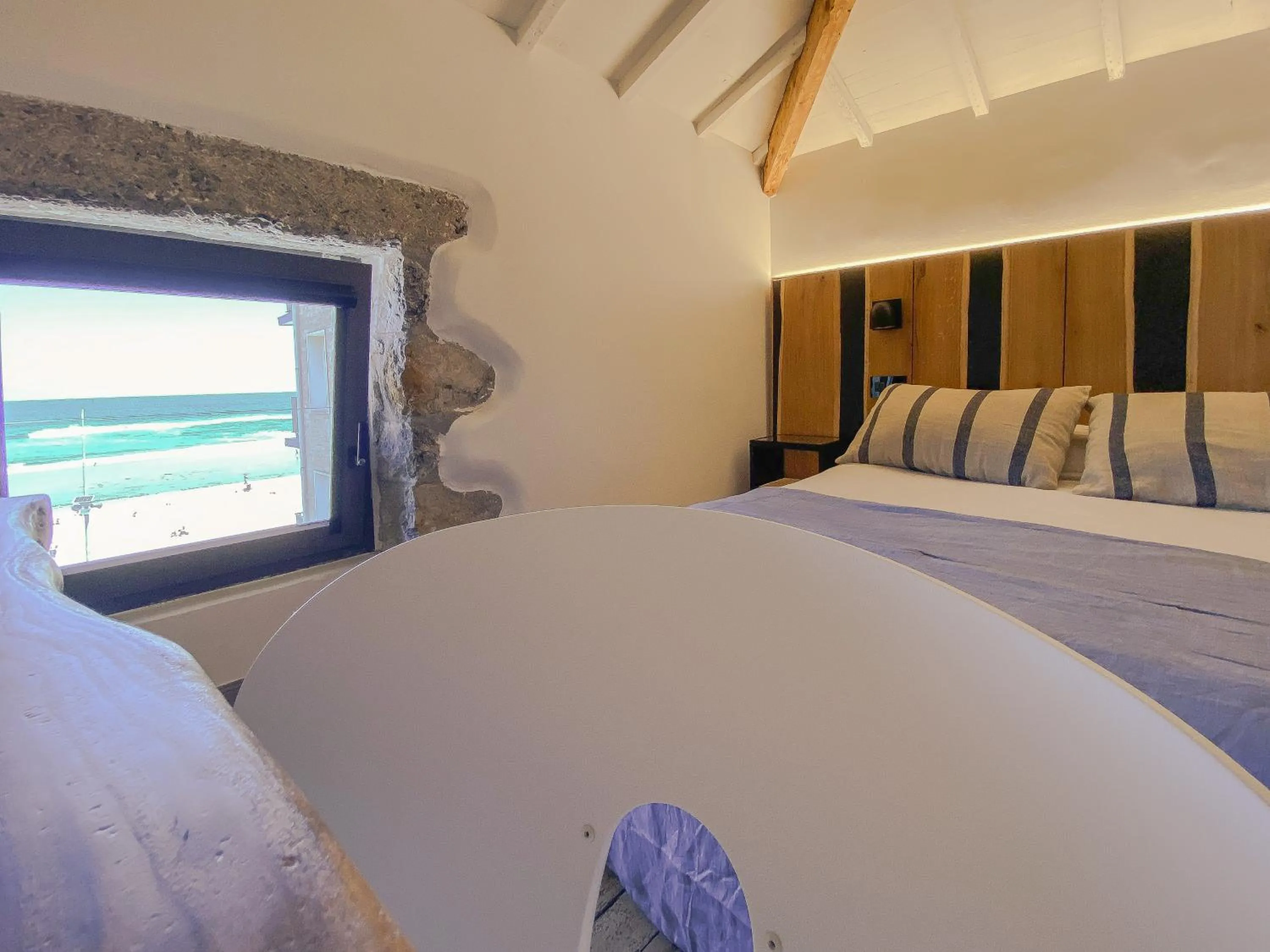 Bed in Hotel Arimune