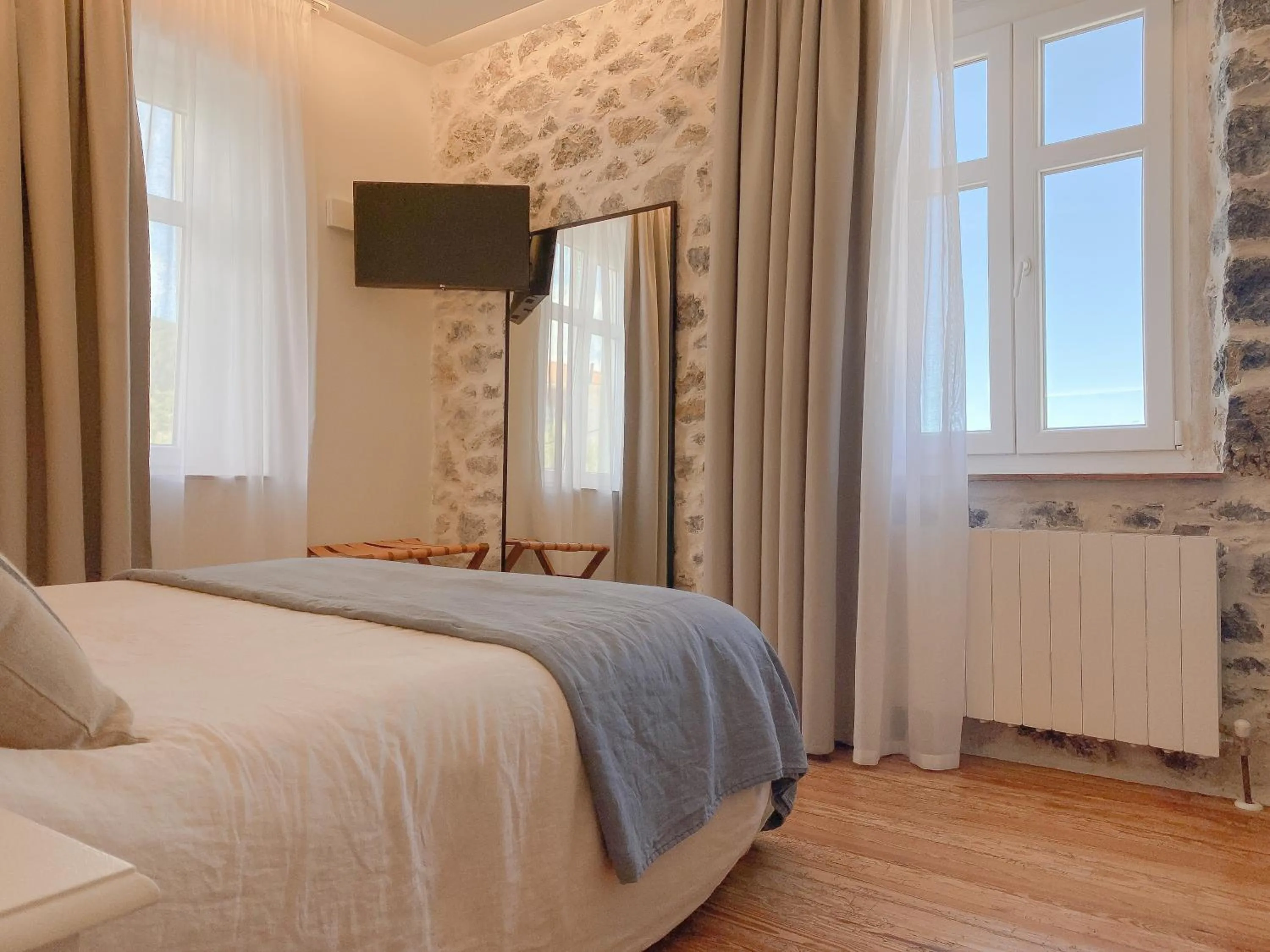 Bed in Hotel Arimune