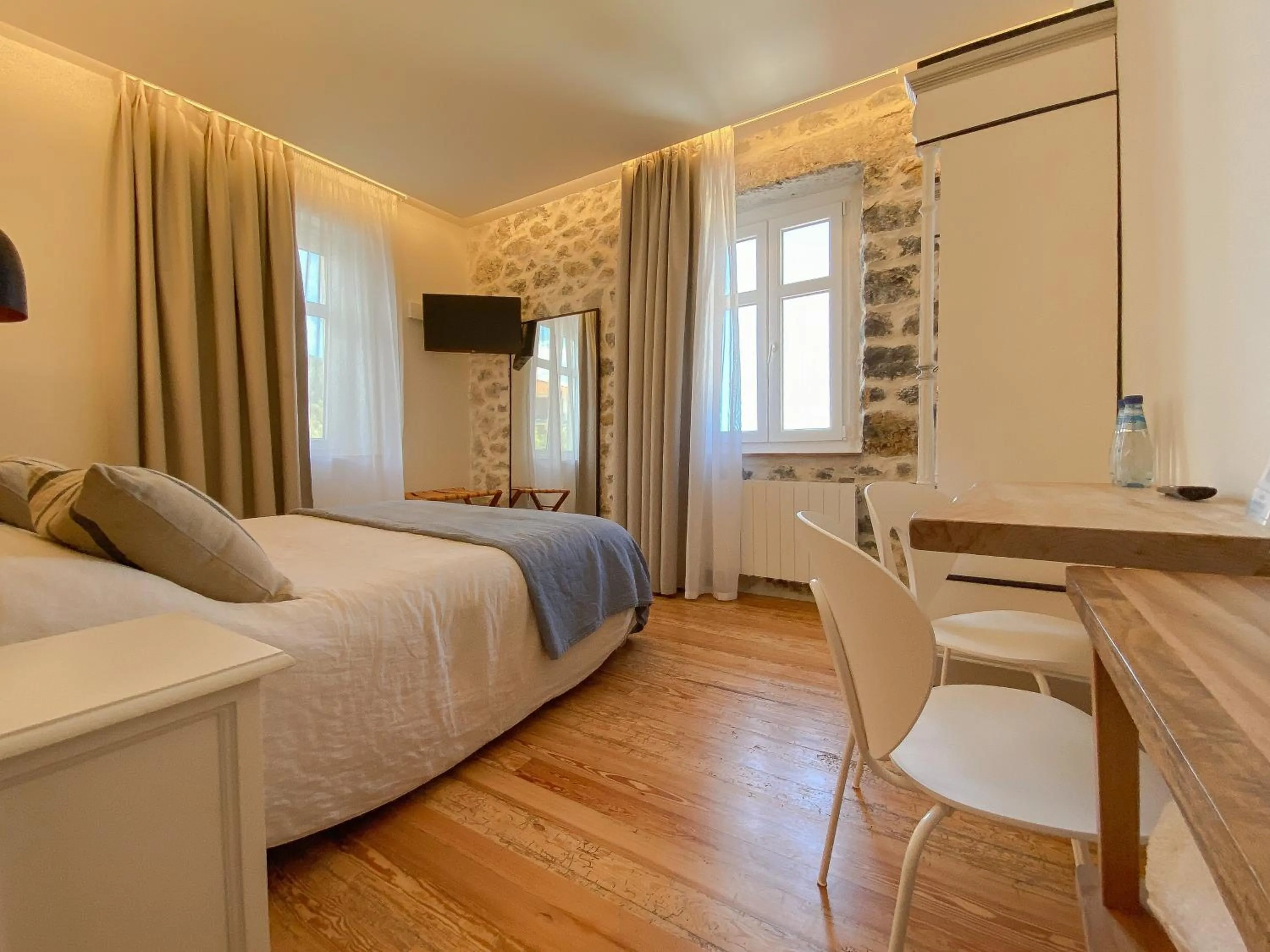 Bed in Hotel Arimune