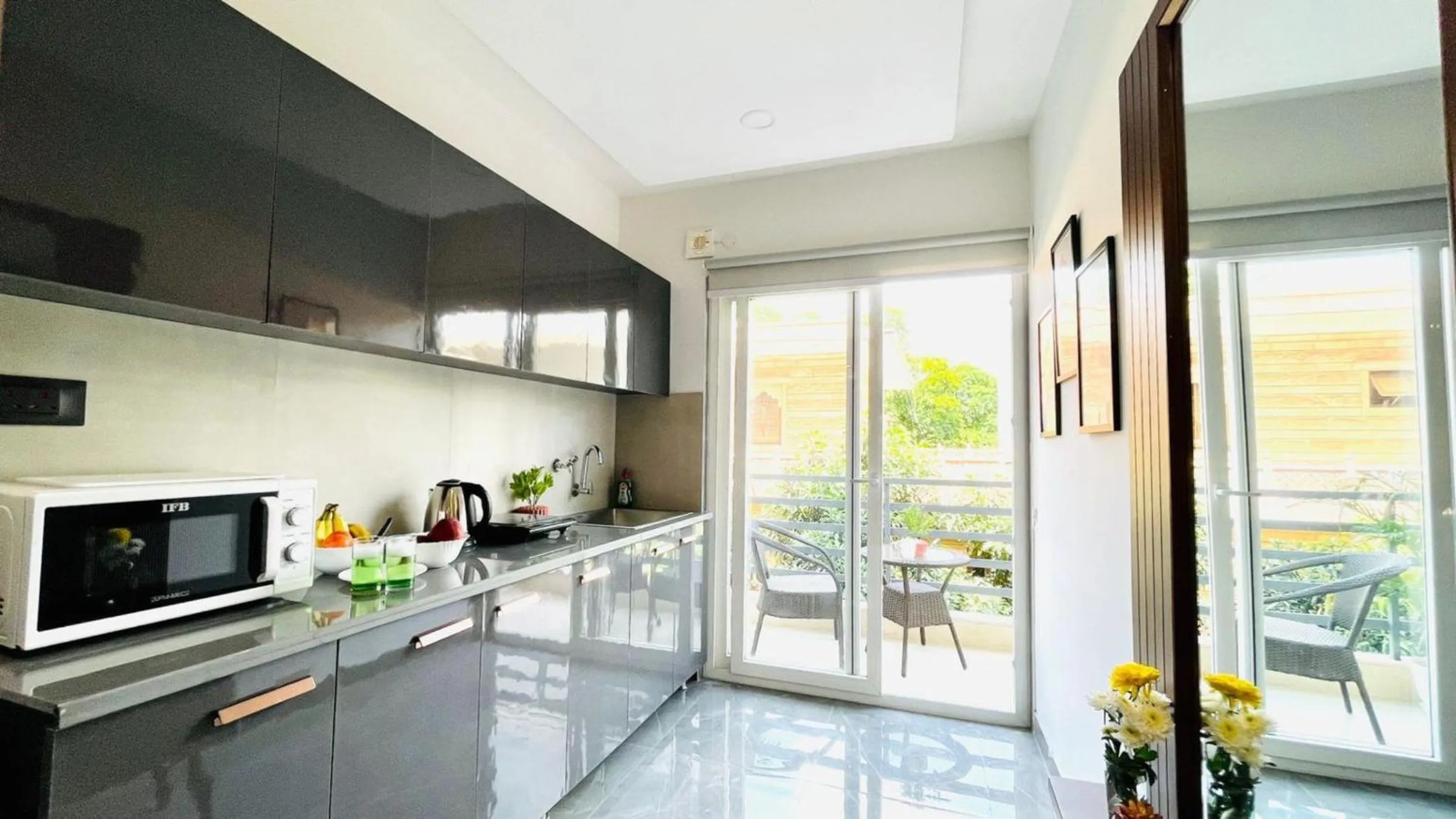 kitchen in ZEN Studios - DLF CyberCity Gurgaon