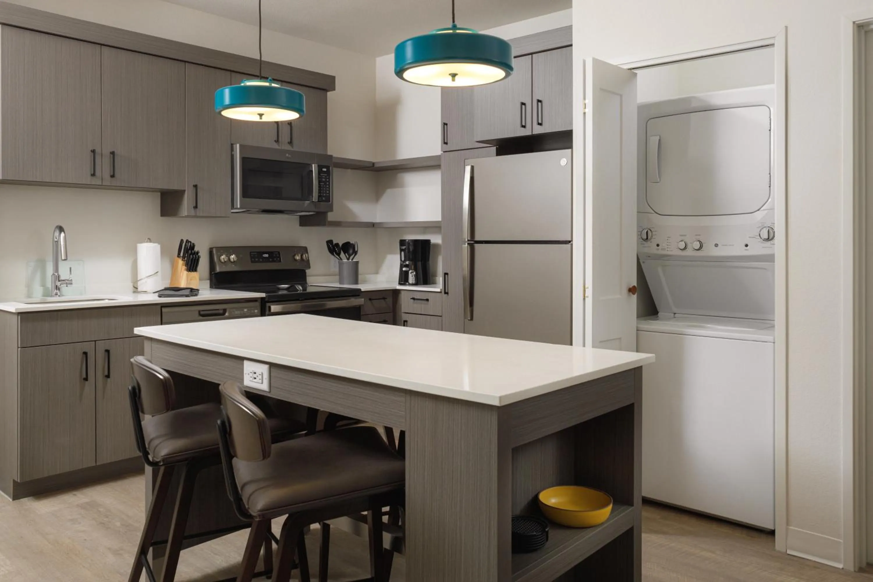 kitchen in WaterWalk Extended Stay by Wyndham Phoenix N Happy Valley