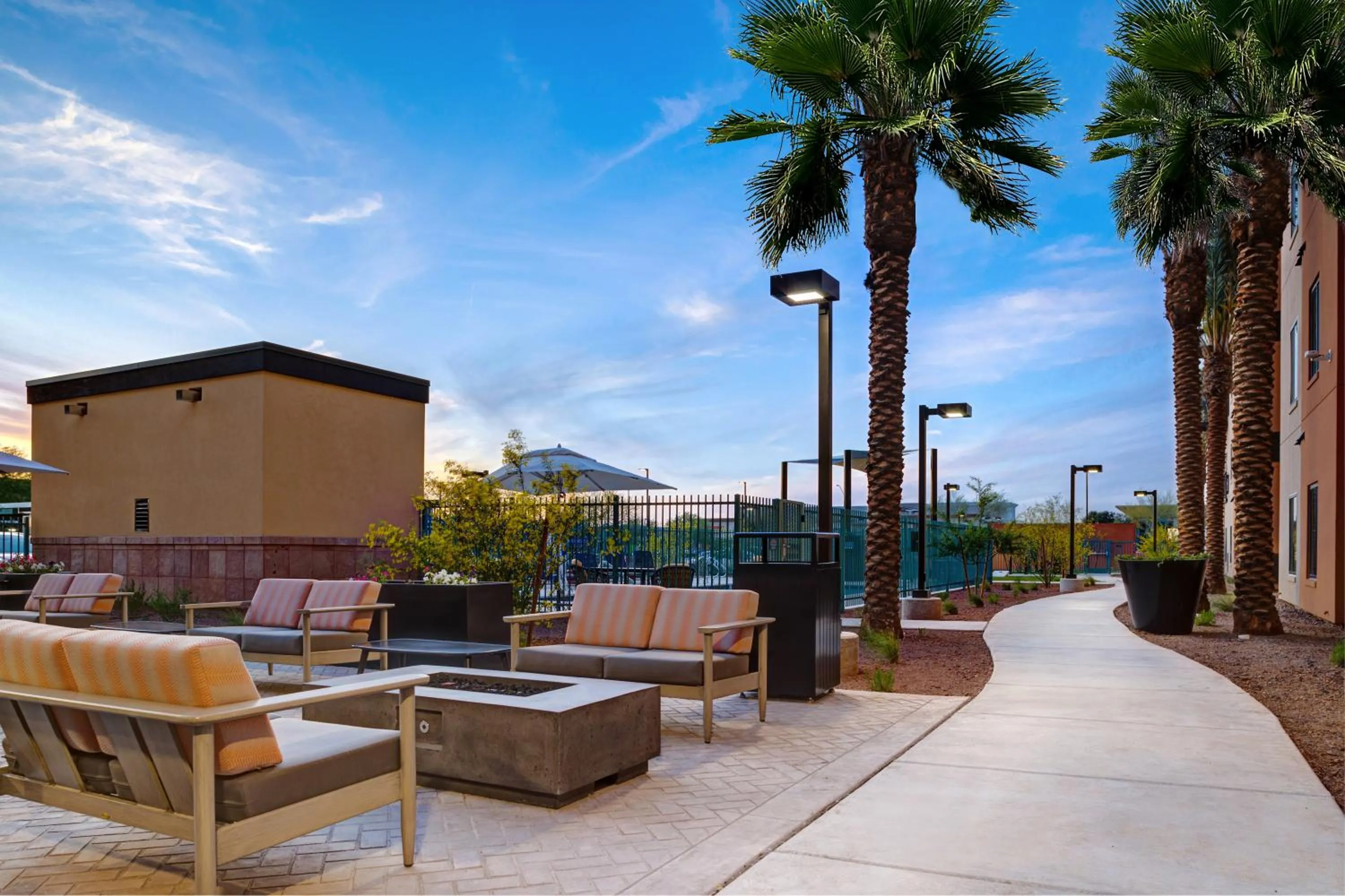 Patio in WaterWalk Extended Stay by Wyndham Phoenix N Happy Valley