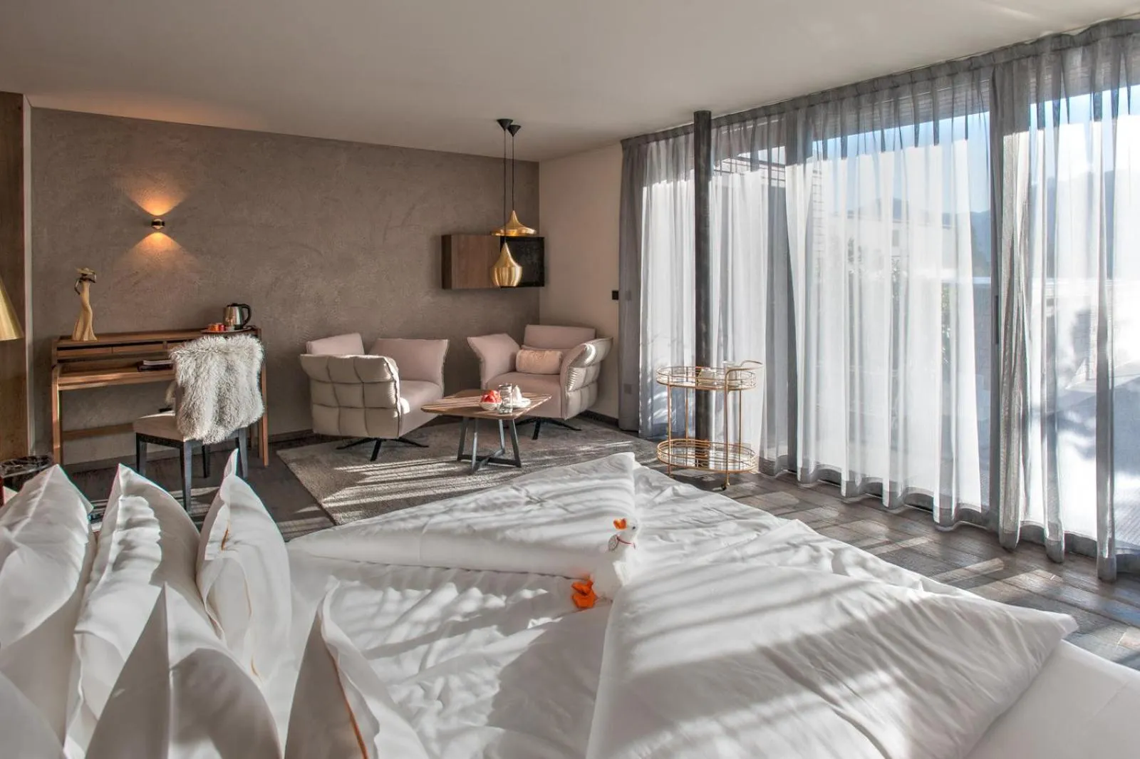 Living room in Hotel Ansitz Plantiz