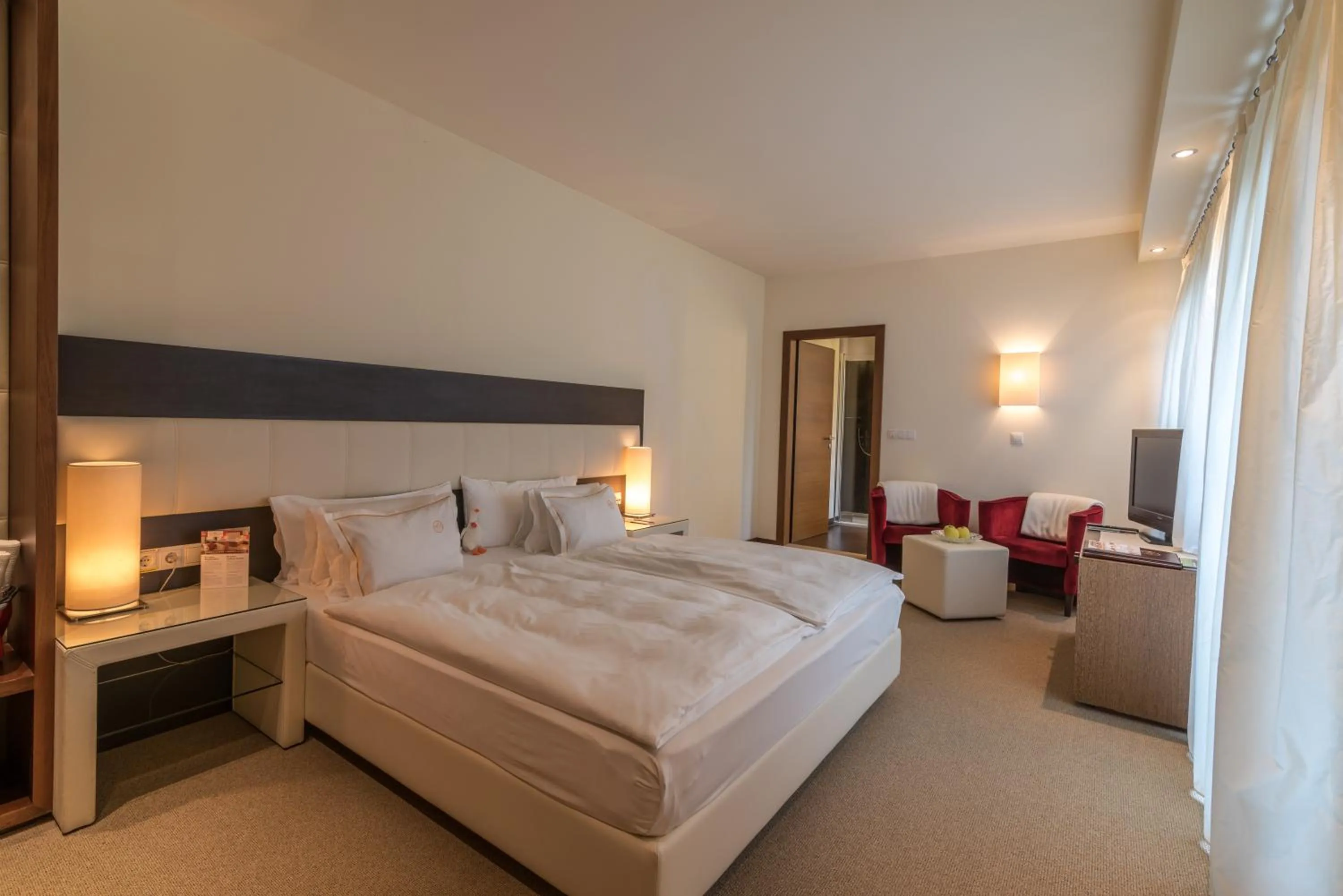 Photo of the whole room, Bed in Hotel Ansitz Plantiz