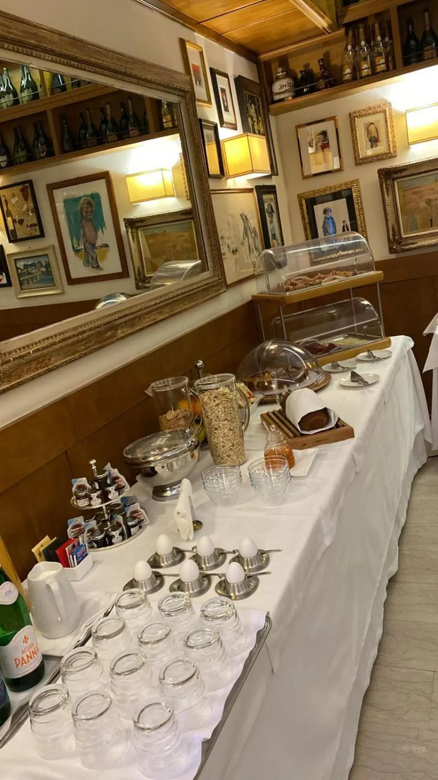 Breakfast in Hotel Daniel & Ristorante Cocchi