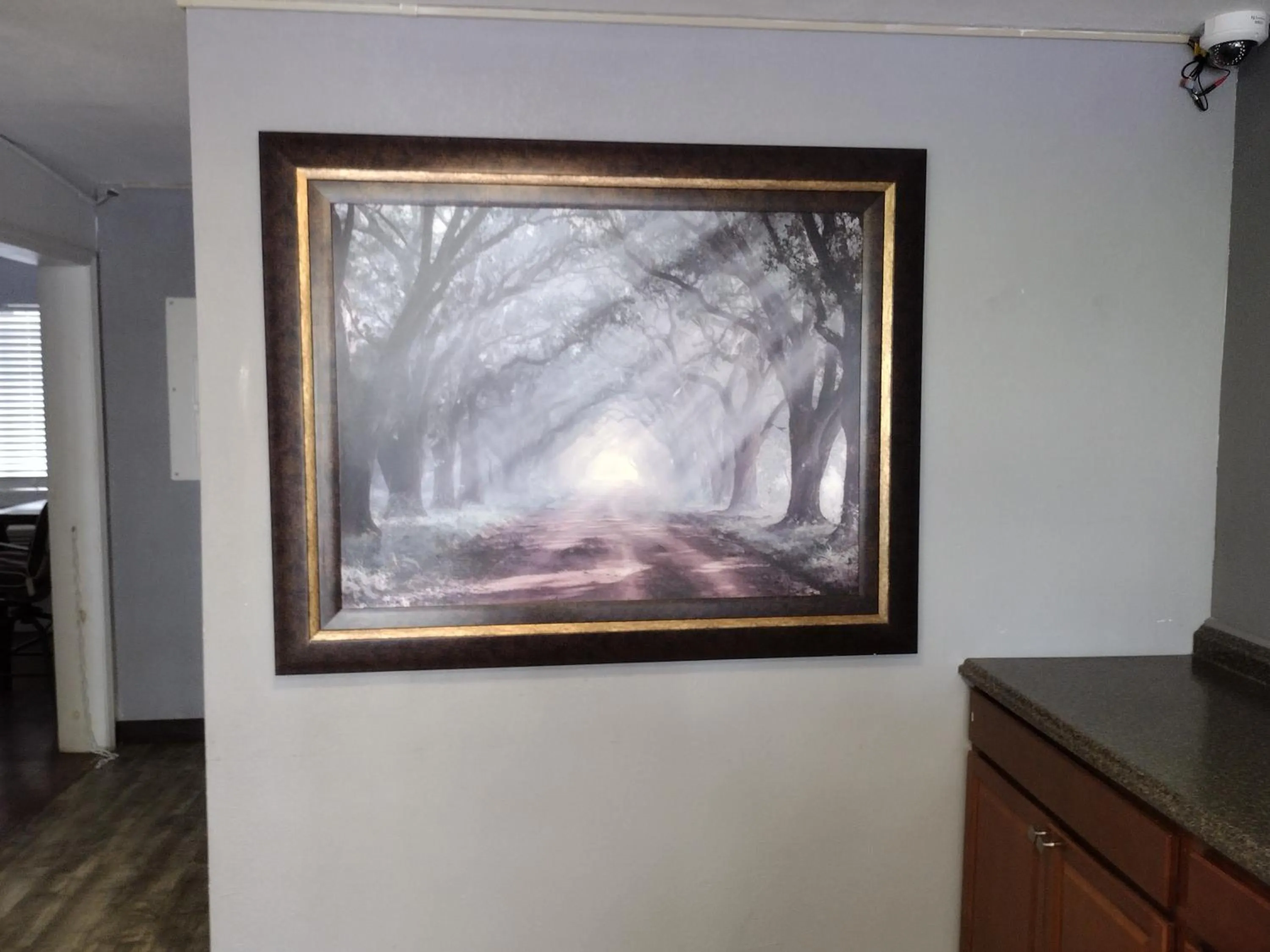 Decorative detail in FairBridge Inn & Suites Richmond Hill