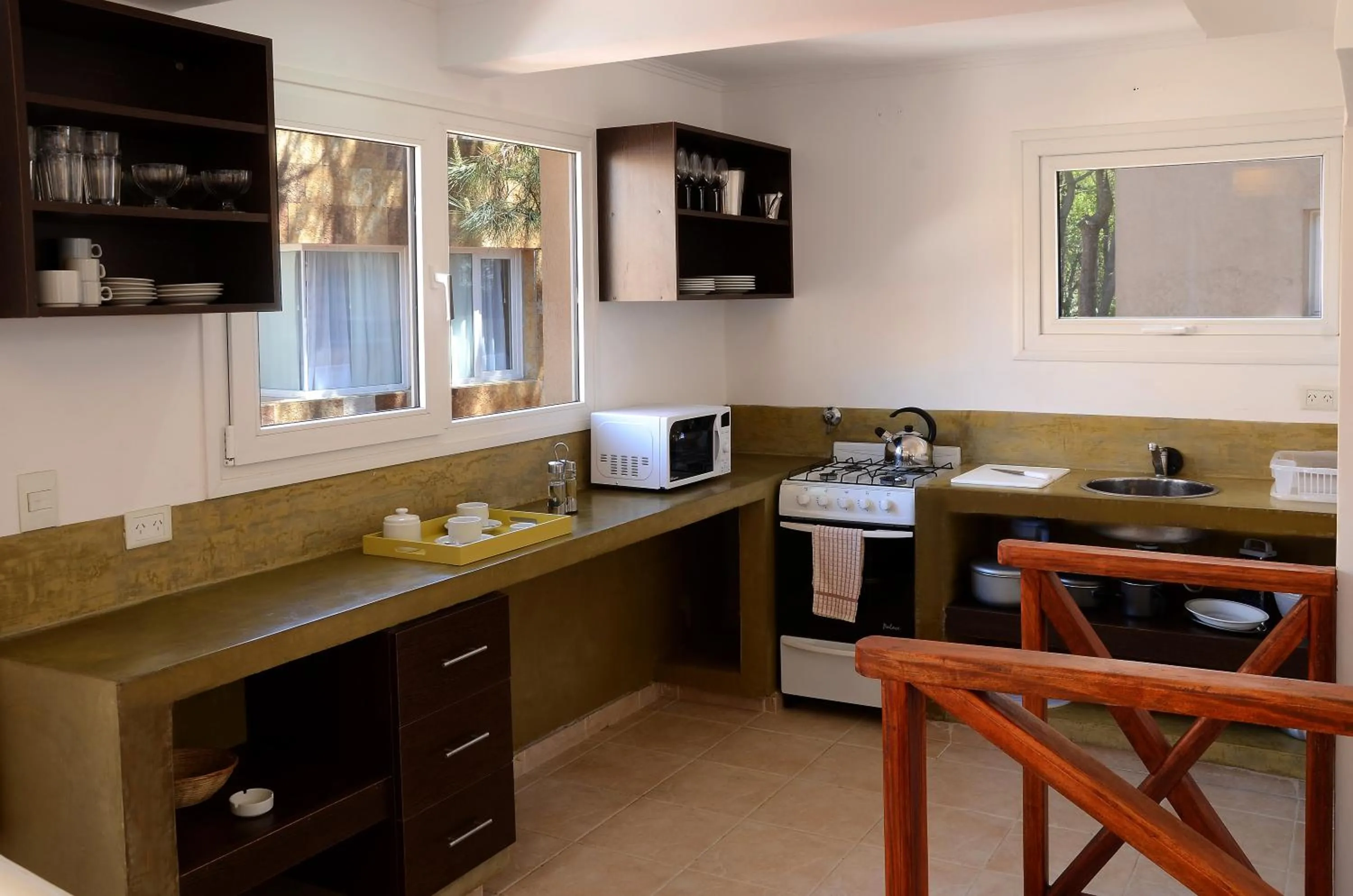 Kitchen or kitchenette in Jaina Resort & Spa