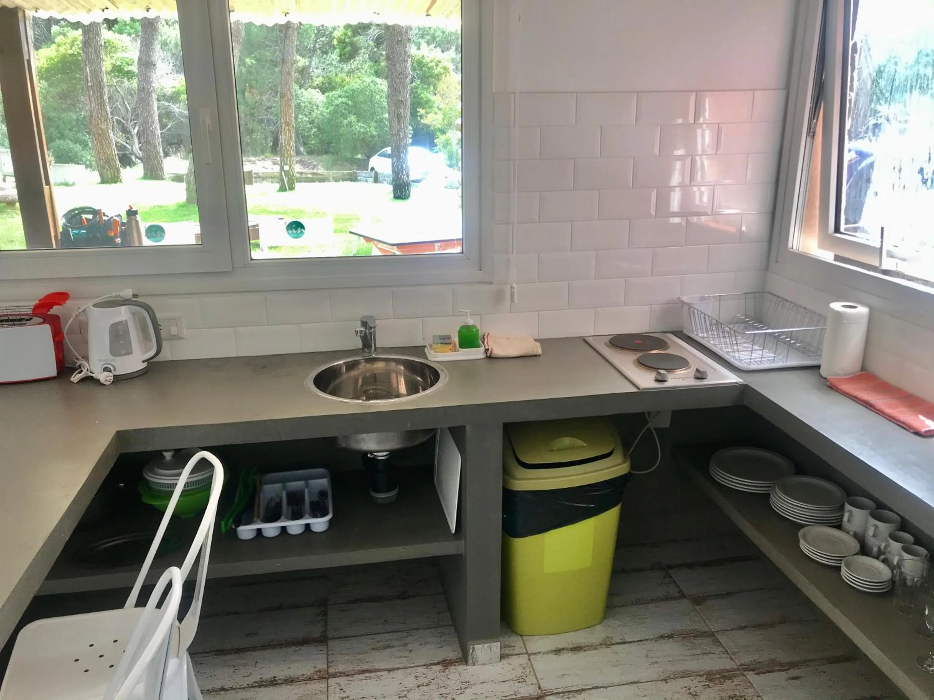 Kitchen or kitchenette in Jaina Resort & Spa