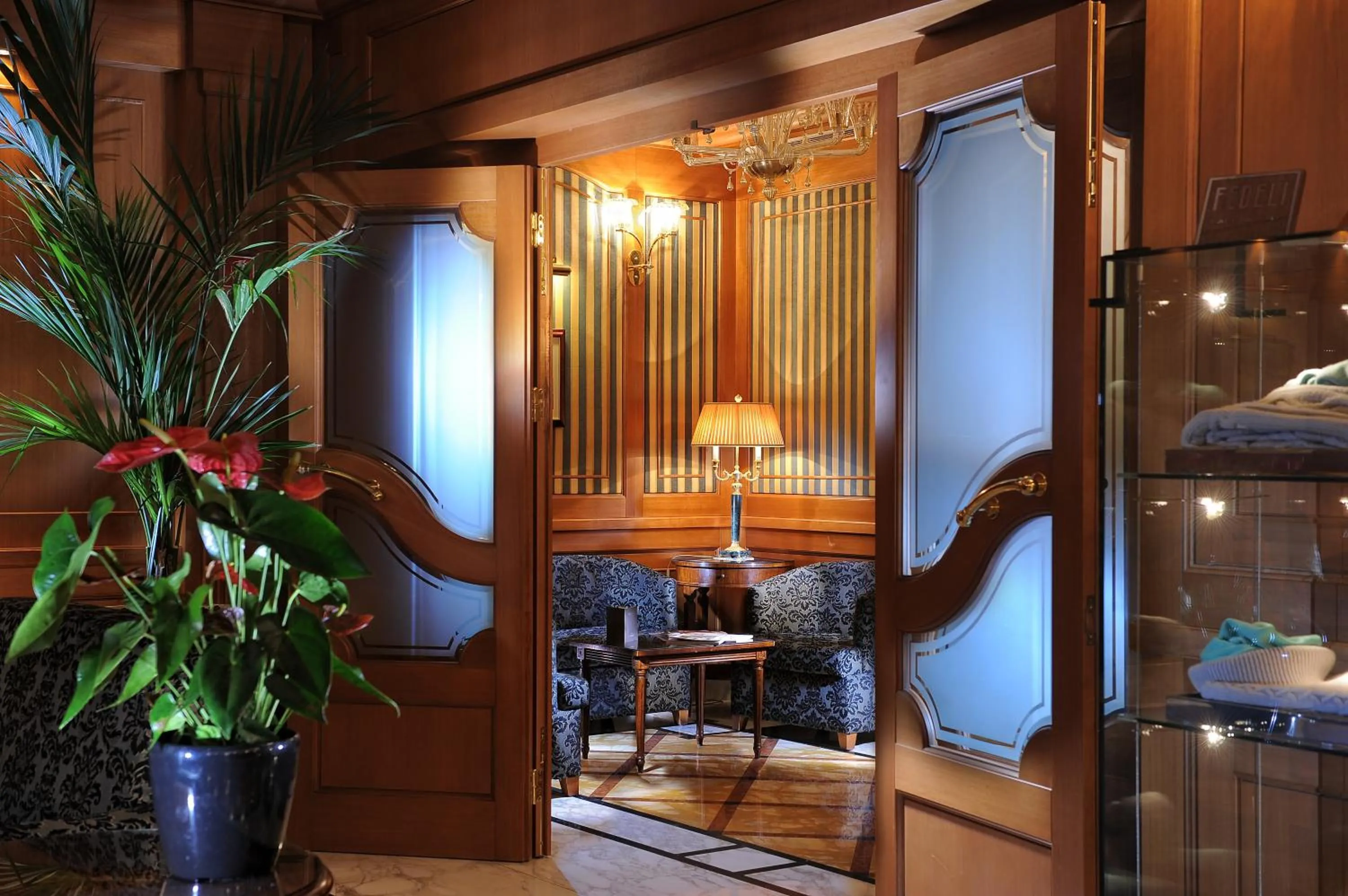 Lounge or bar in Hotel Manzoni