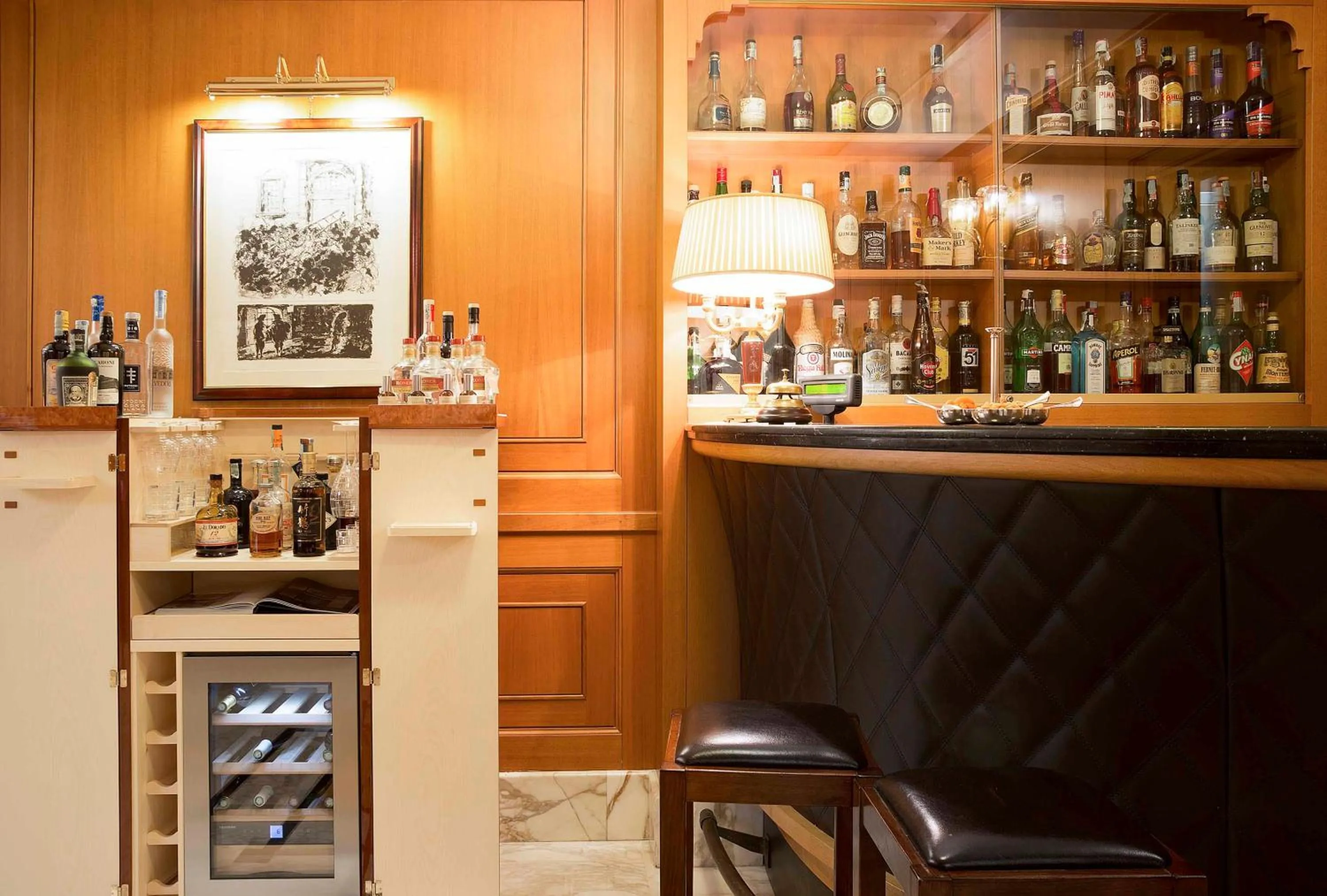 Lounge or bar in Hotel Manzoni