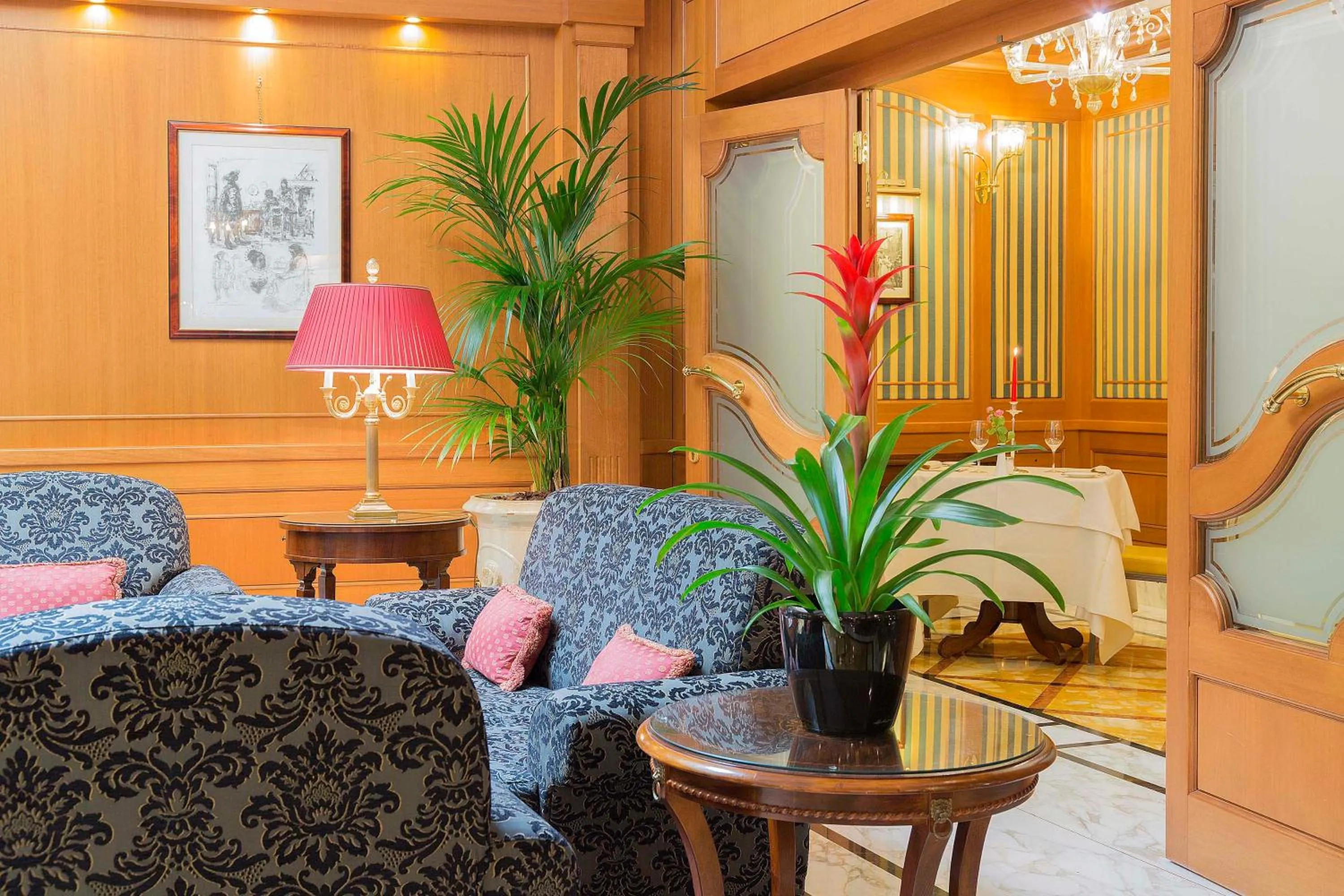 Area and facilities in Hotel Manzoni