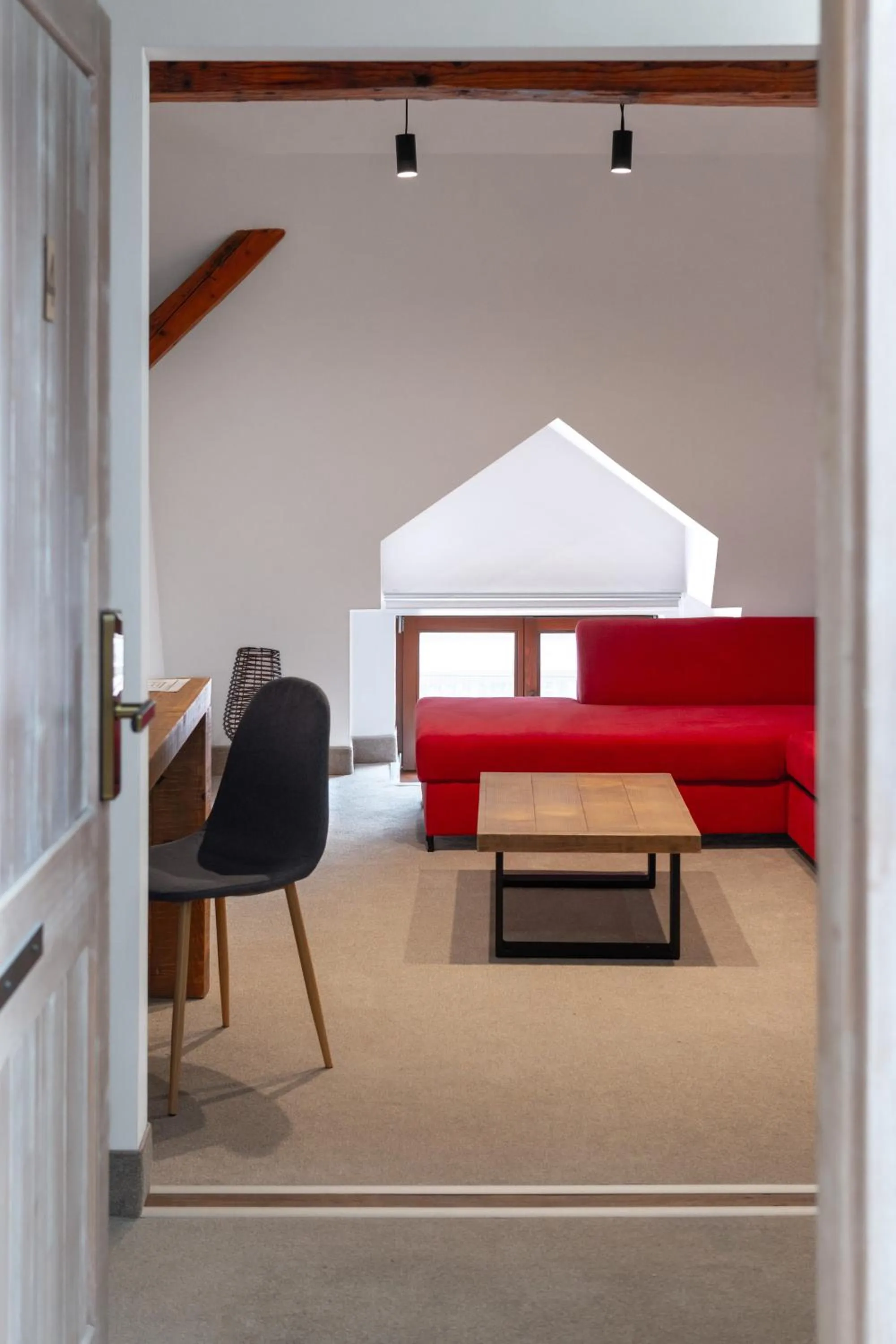 Living room, Bed in Wanderer Sighisoara