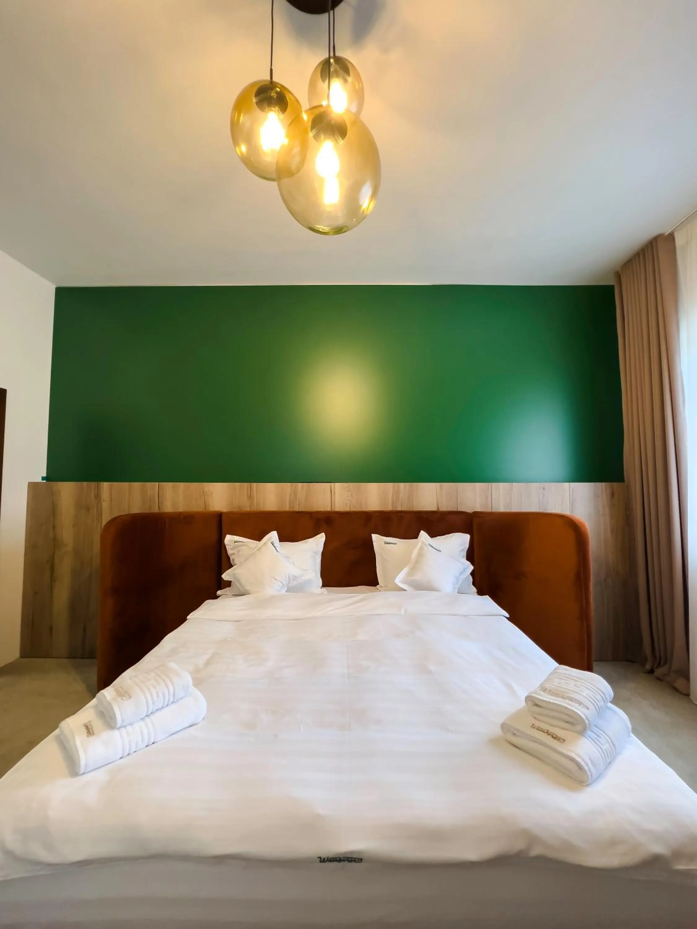 Bed in Wanderer Sighisoara