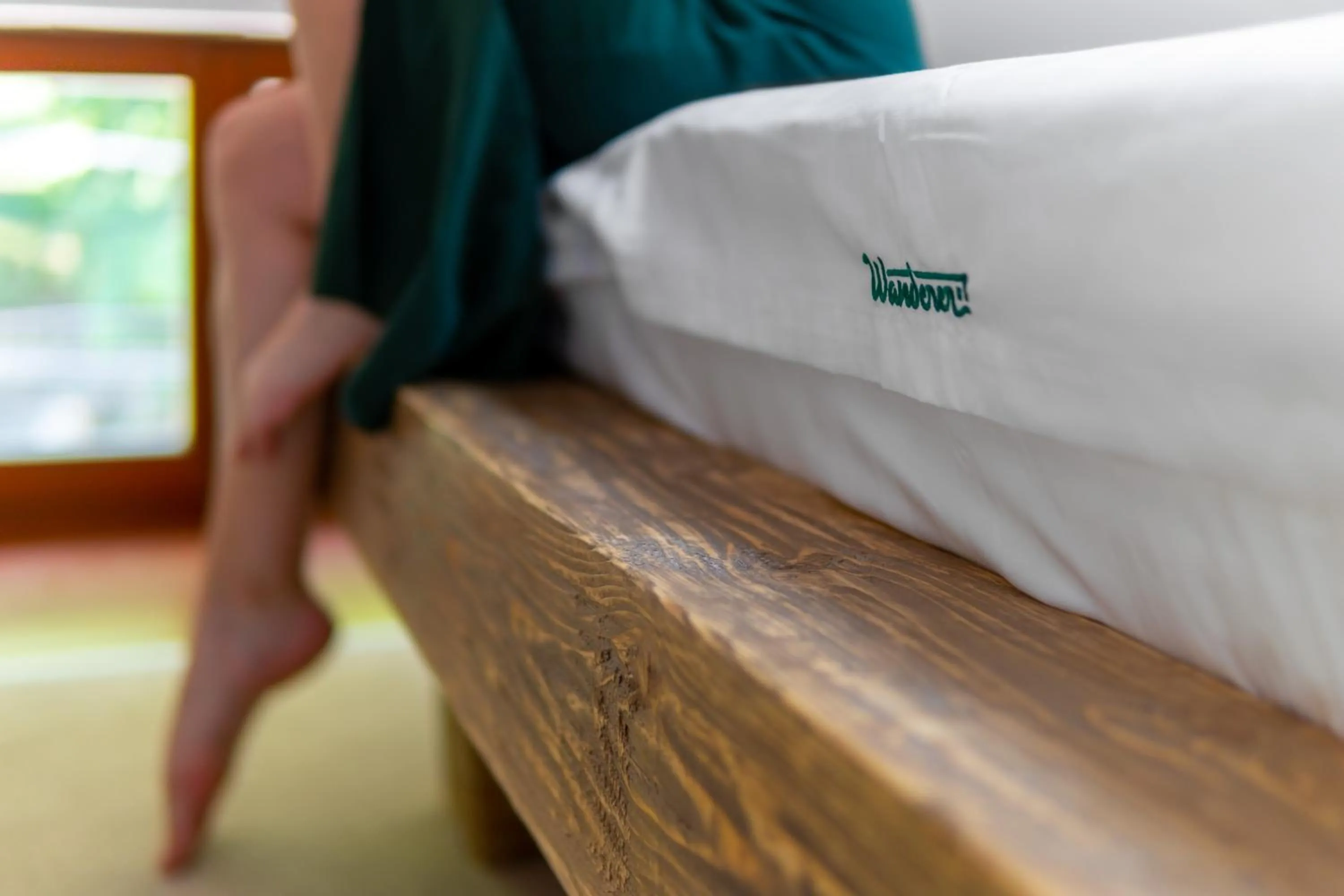 Bed in Wanderer Sighisoara