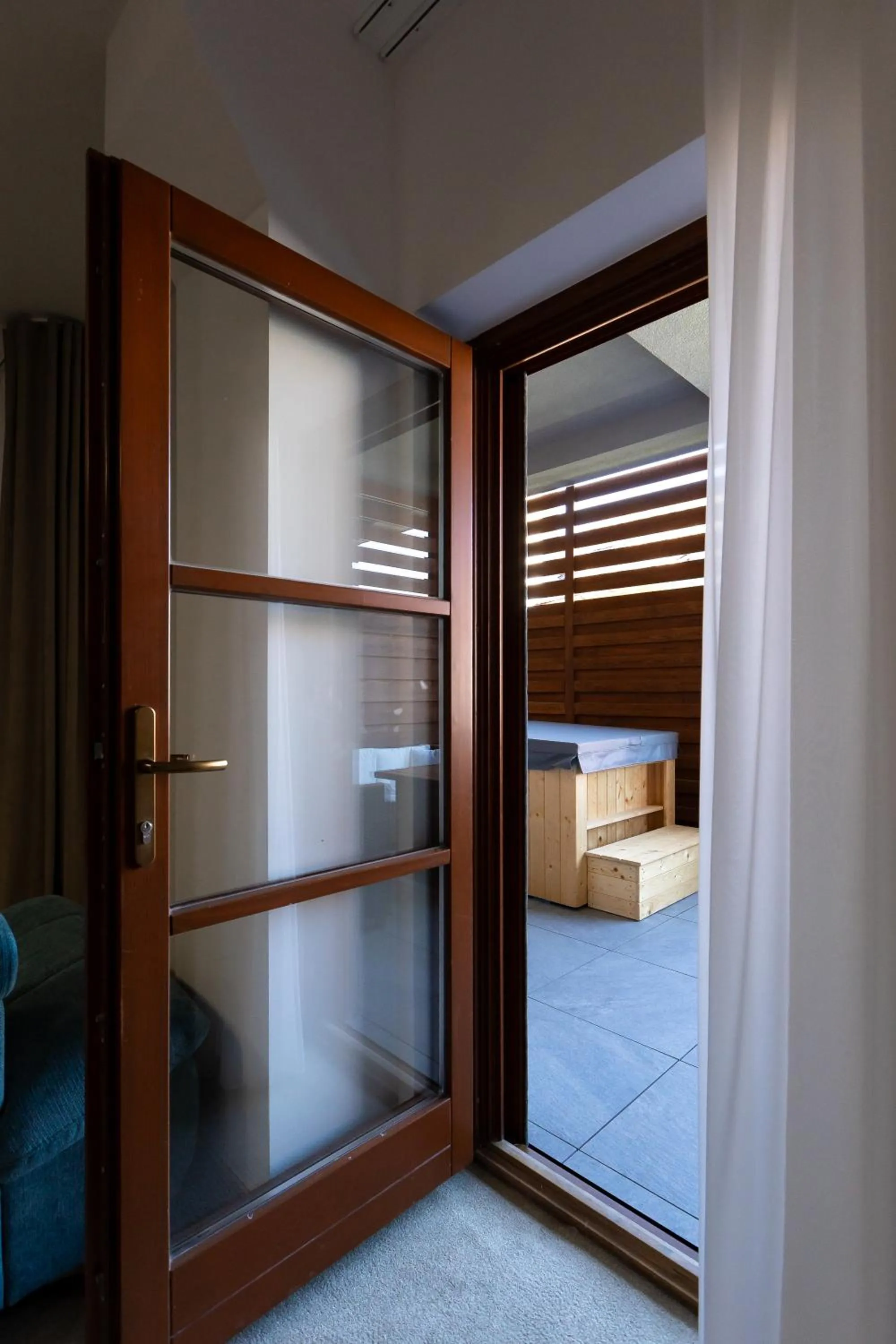 Balcony/Terrace, Bed in Wanderer Sighisoara