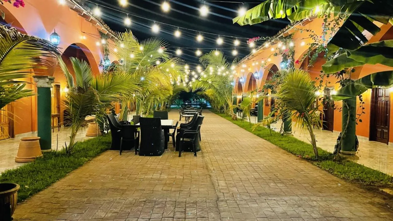 Patio in Sambo Mambo Beach Hotel