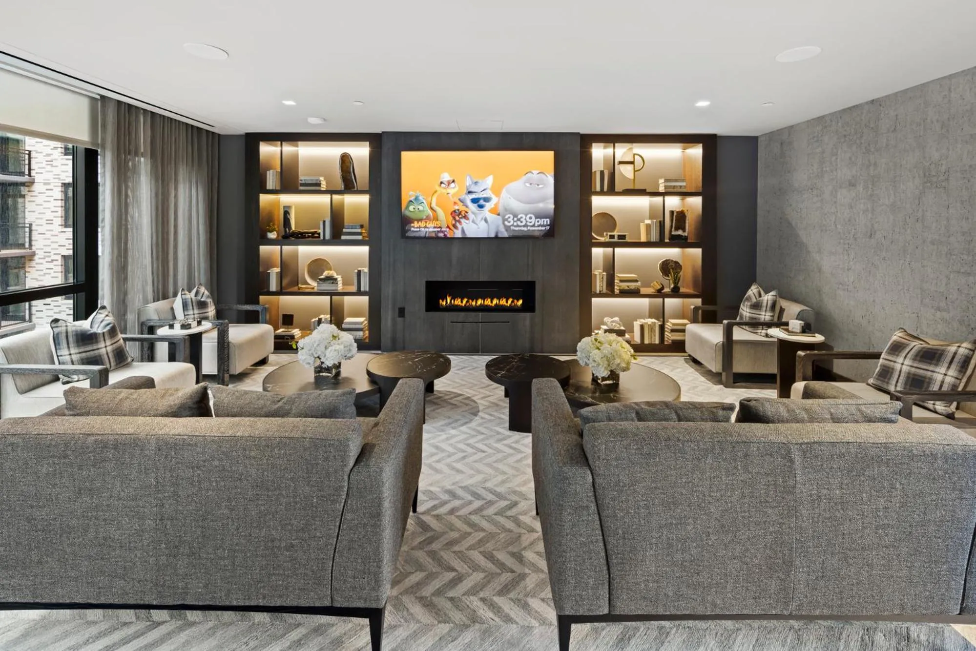 TV and multimedia in Global Luxury Suites at Capitol Hill