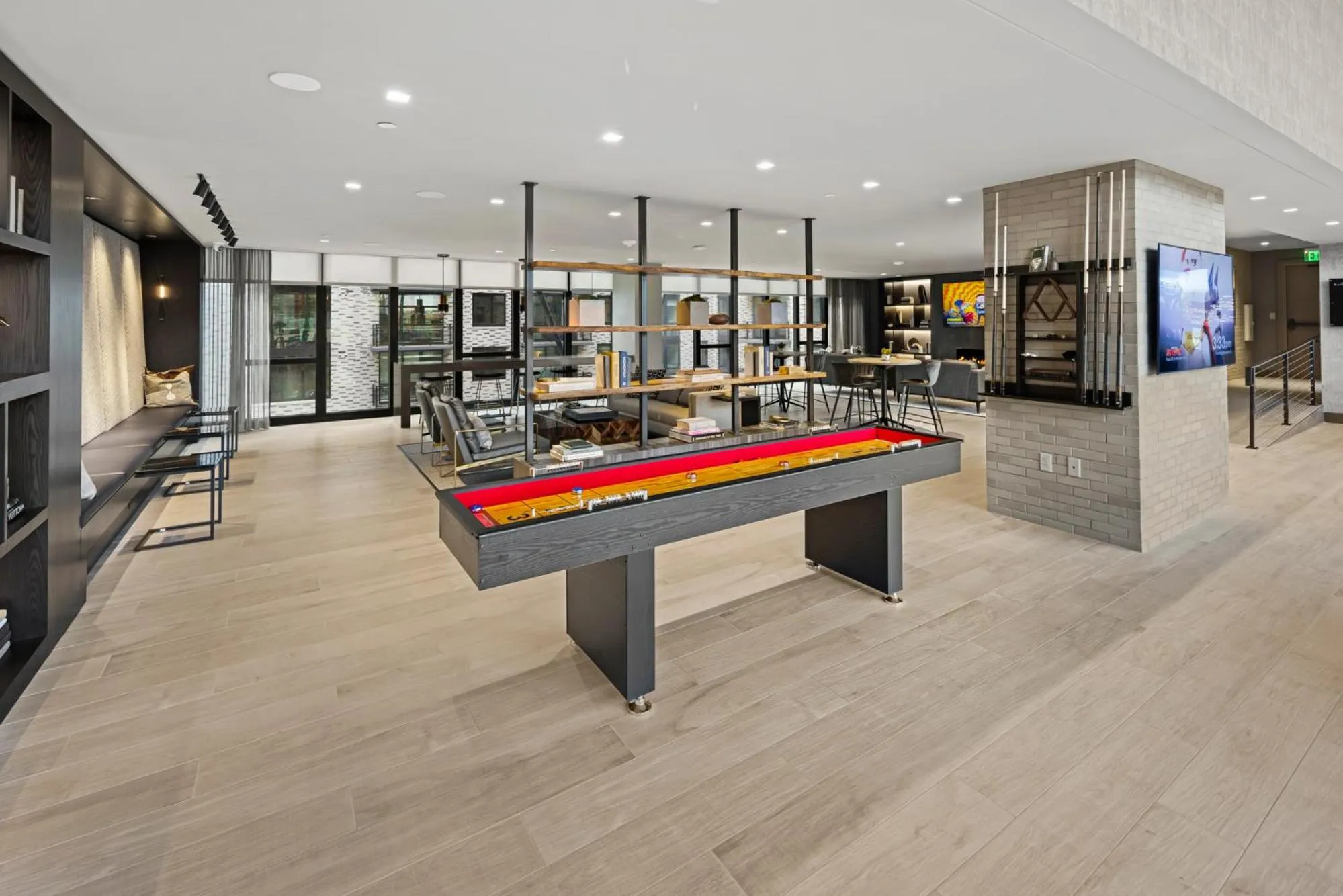 Billiard in Global Luxury Suites at Capitol Hill
