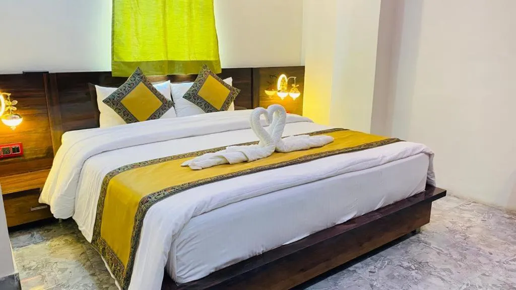 Bed in Namaste Benares Varanasi