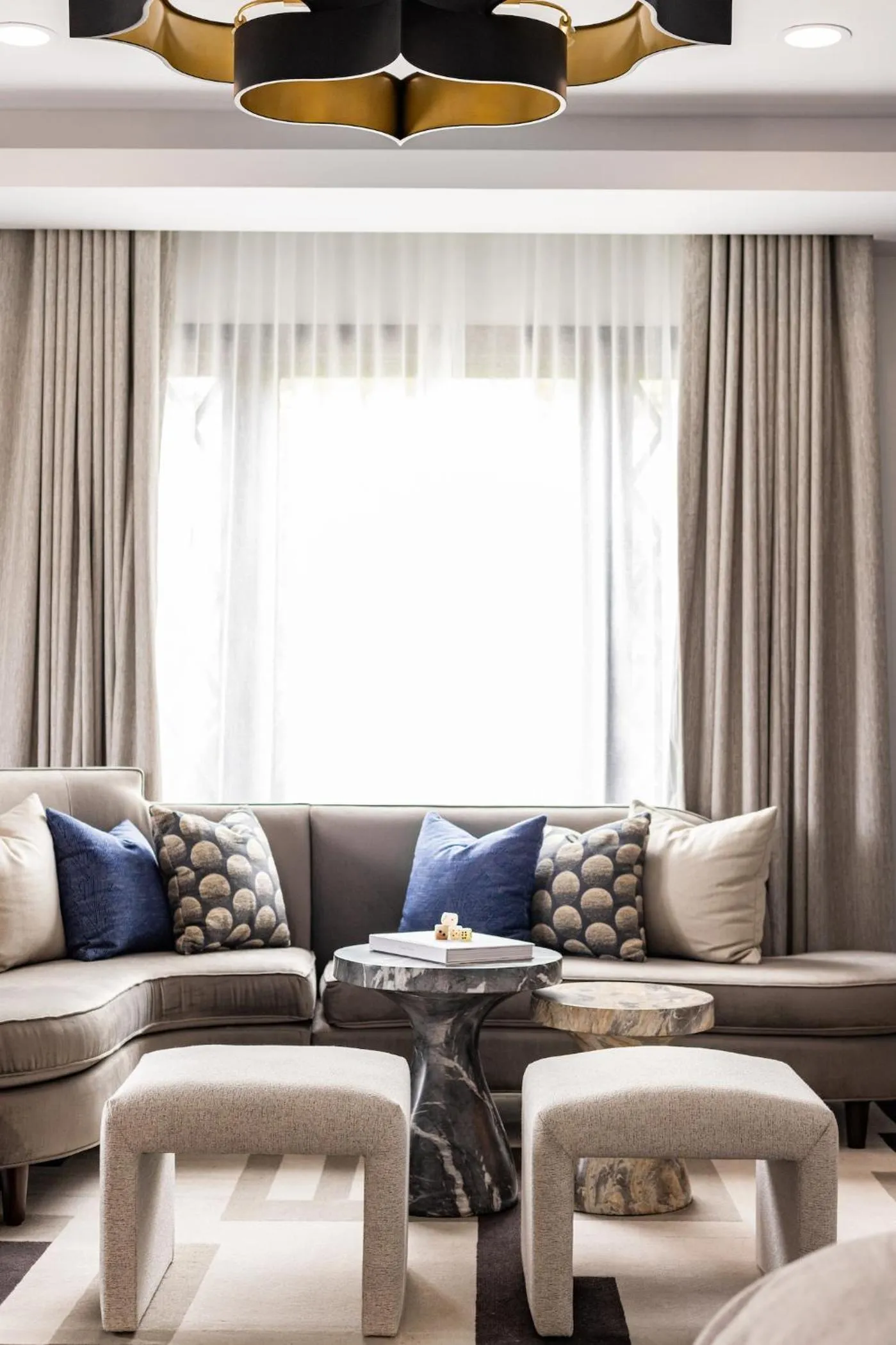 Living room in Orli La Jolla