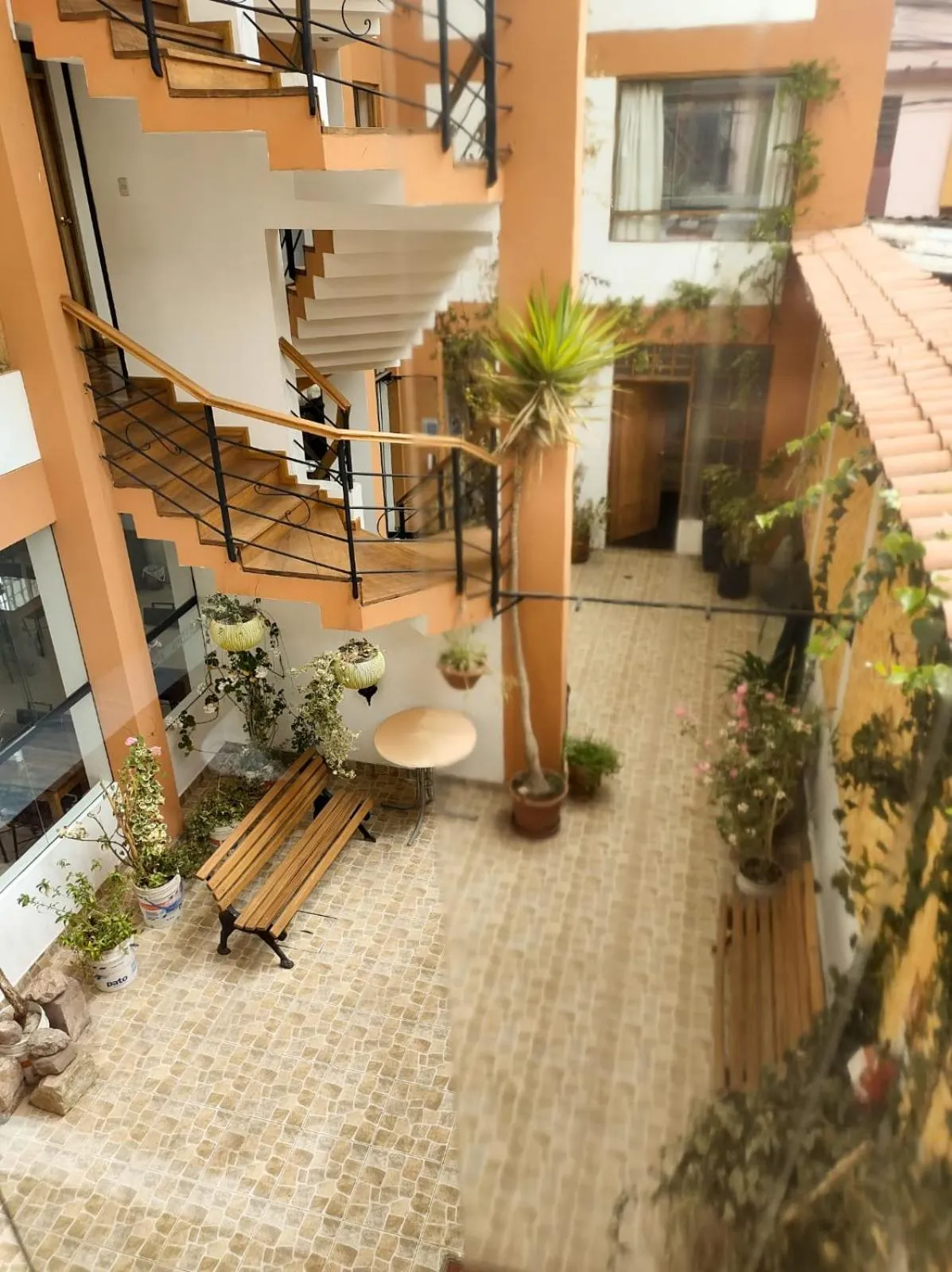 Patio in Eco Bunnu Inn