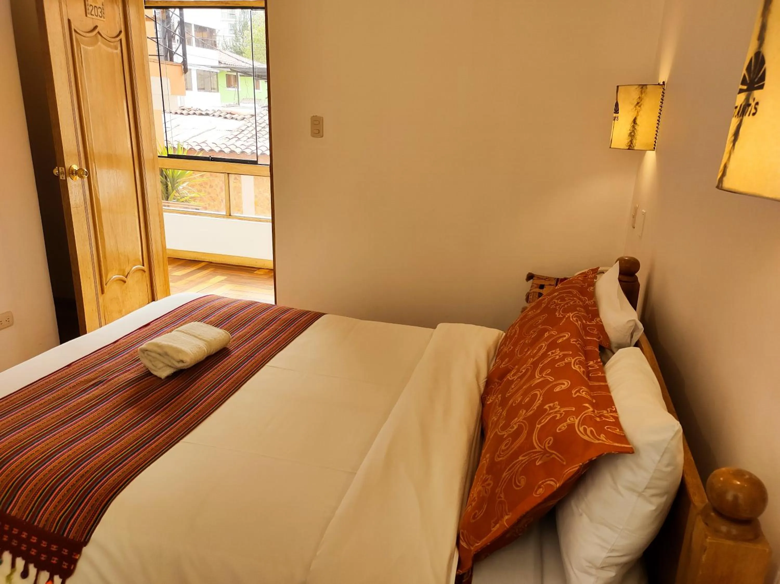 Bed in Eco Bunnu Inn