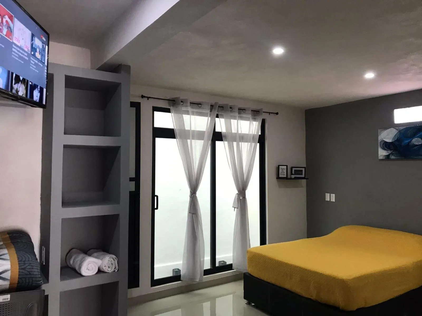 Bed in HOTEL NUEVA LUNA