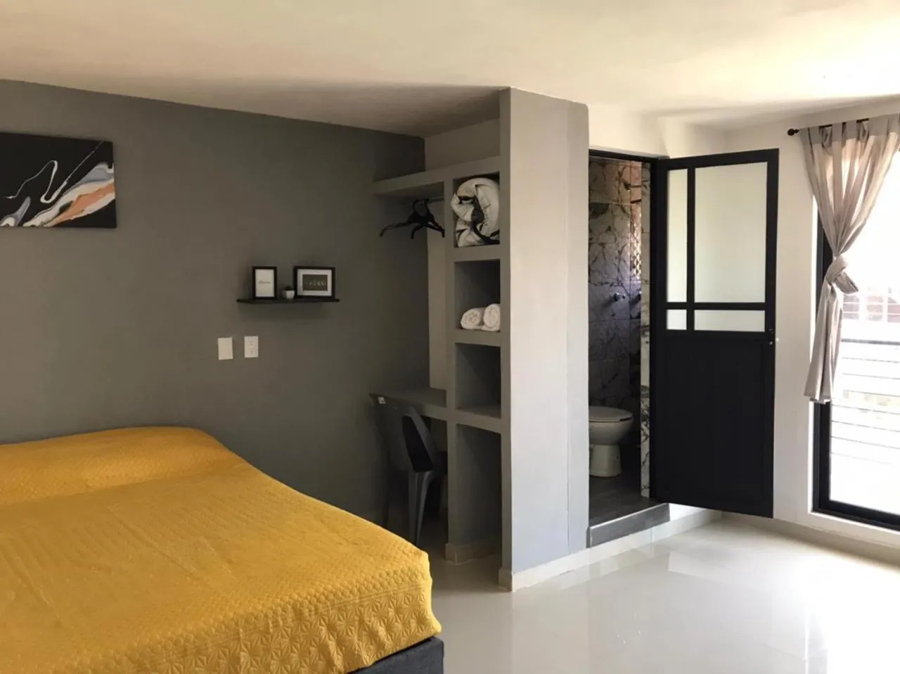 Bed in HOTEL NUEVA LUNA