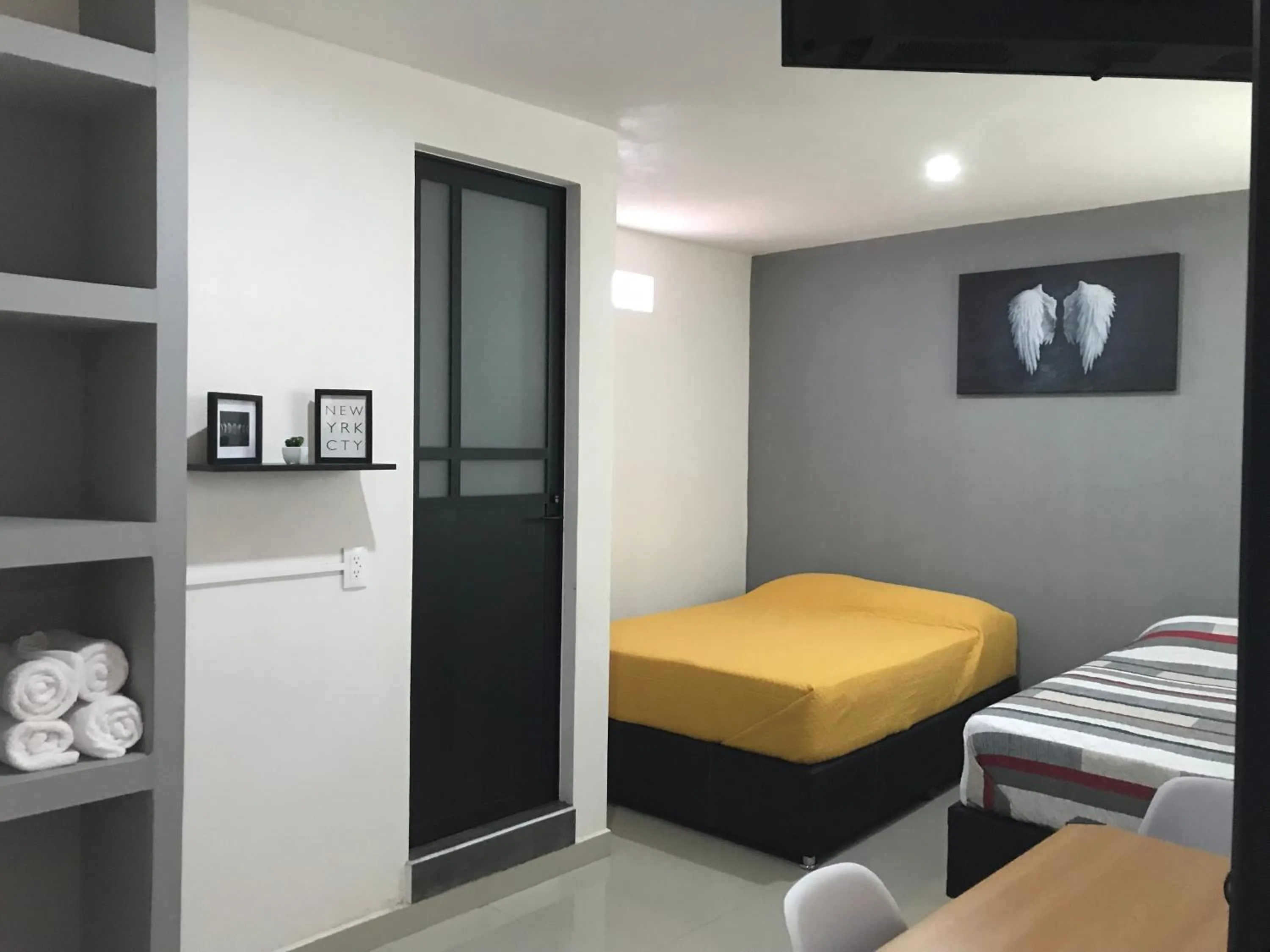 Bed in HOTEL NUEVA LUNA