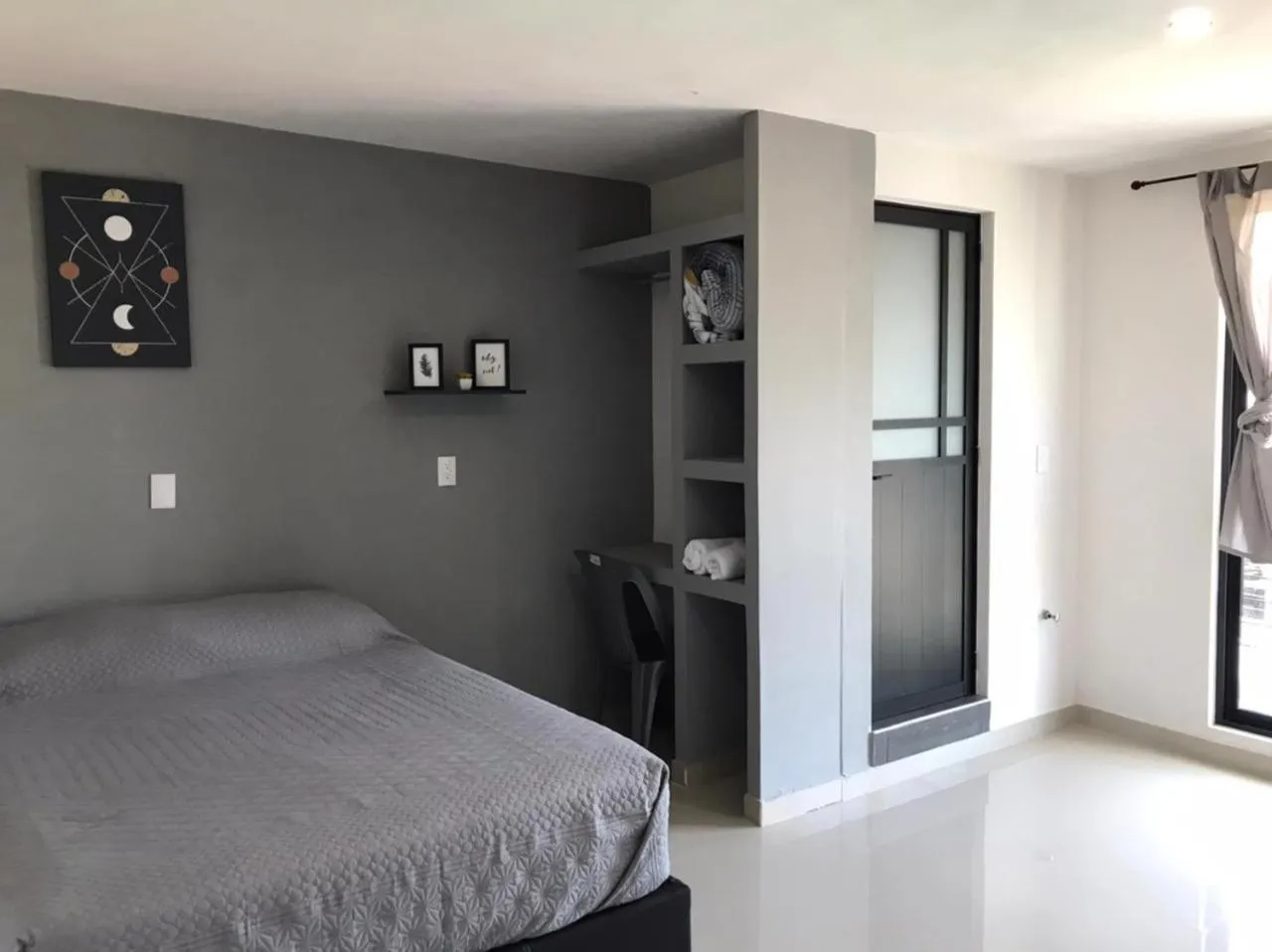 Bed in HOTEL NUEVA LUNA