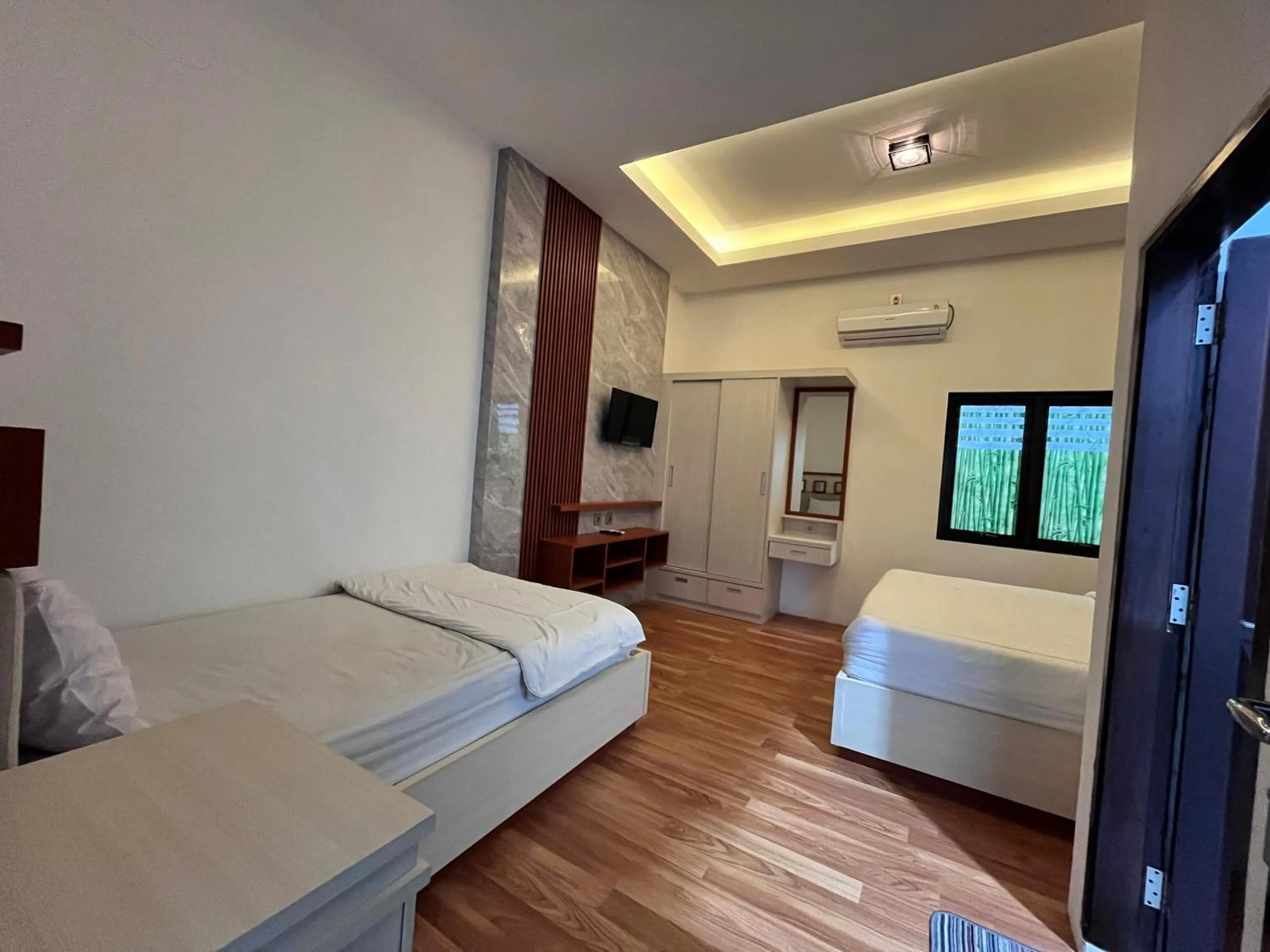 Bed in Hotel Asri Baru