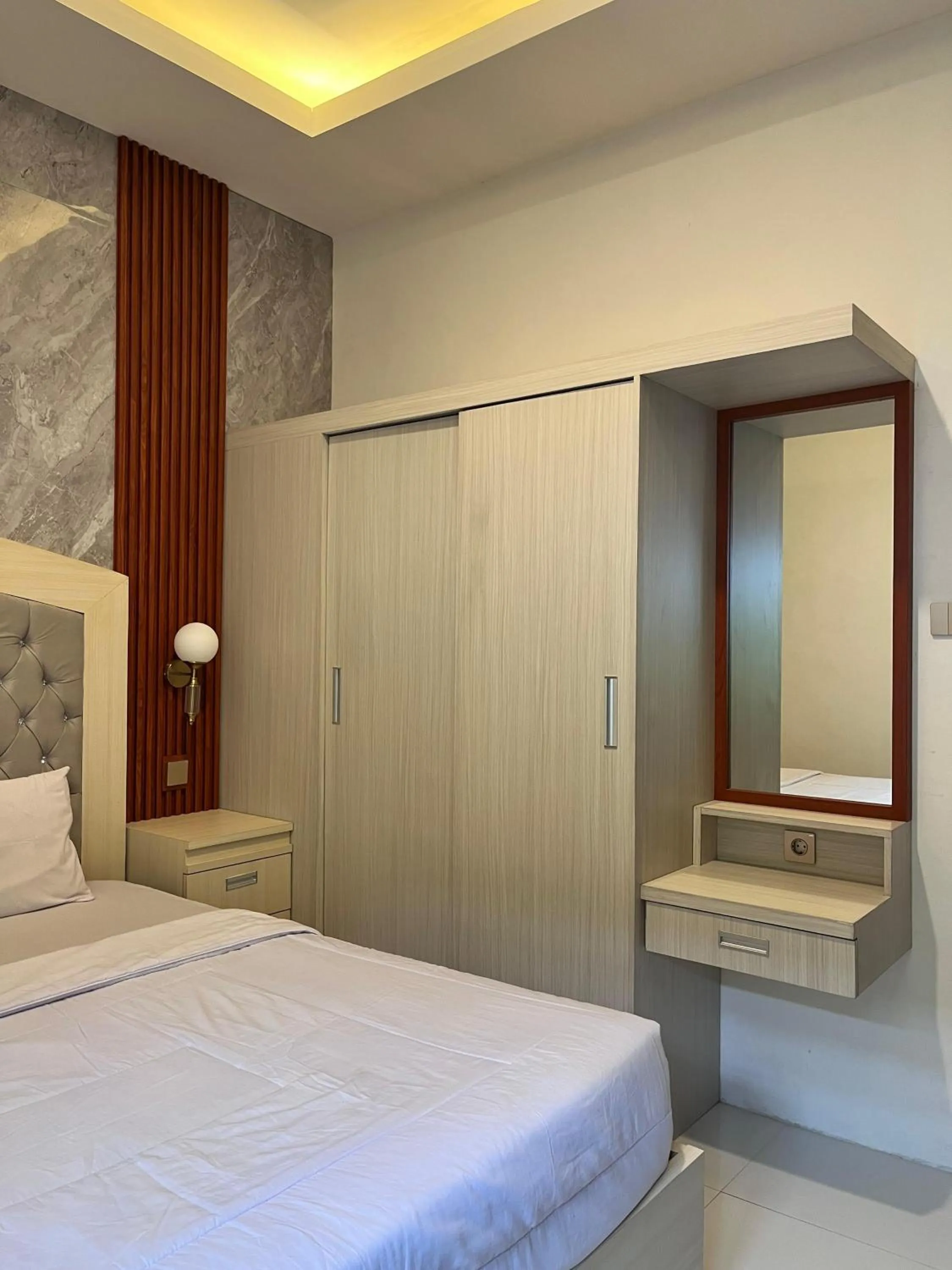 Bed in Hotel Asri Baru