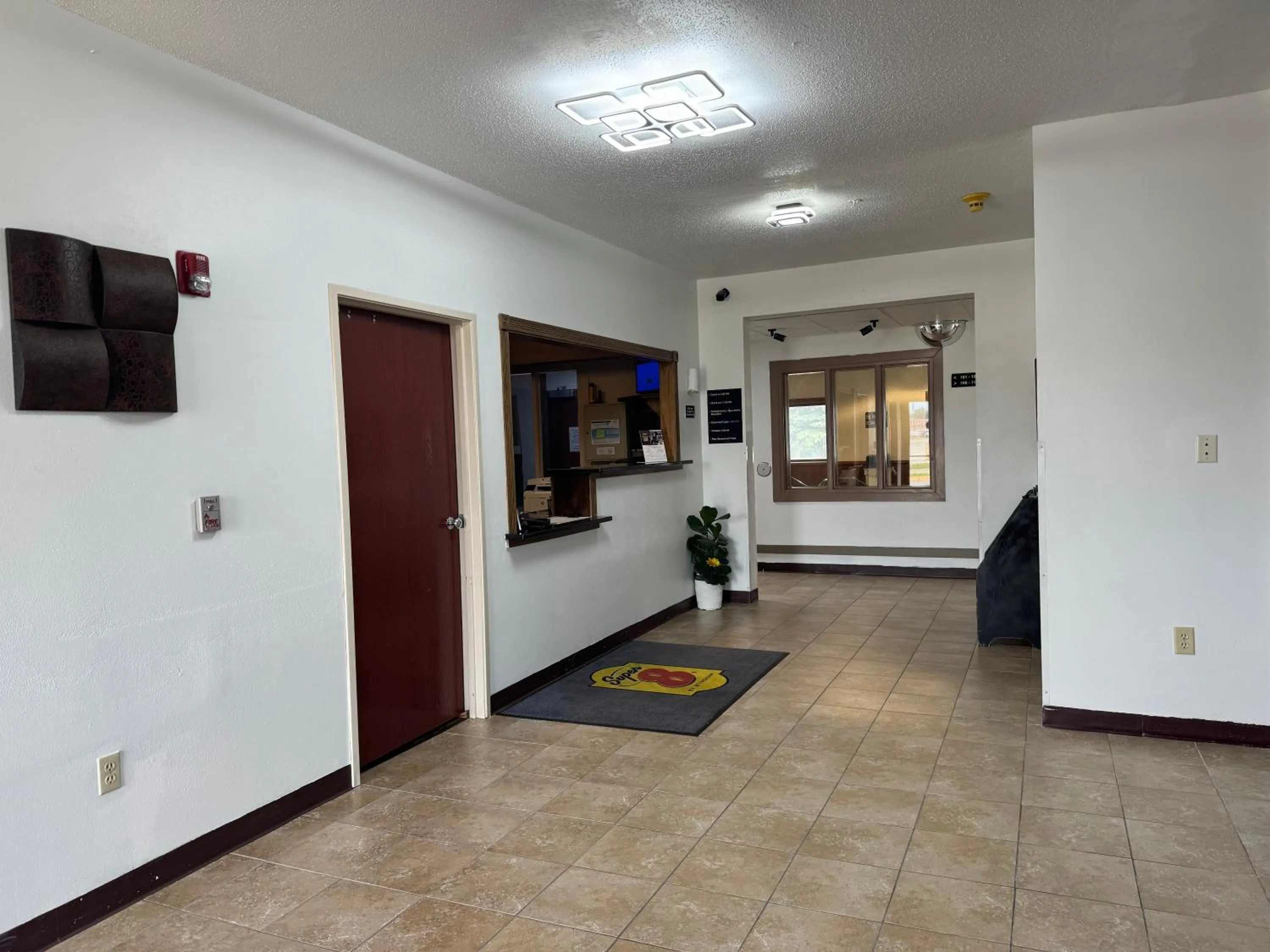 Bed in Super 8 by Wyndham Mason City