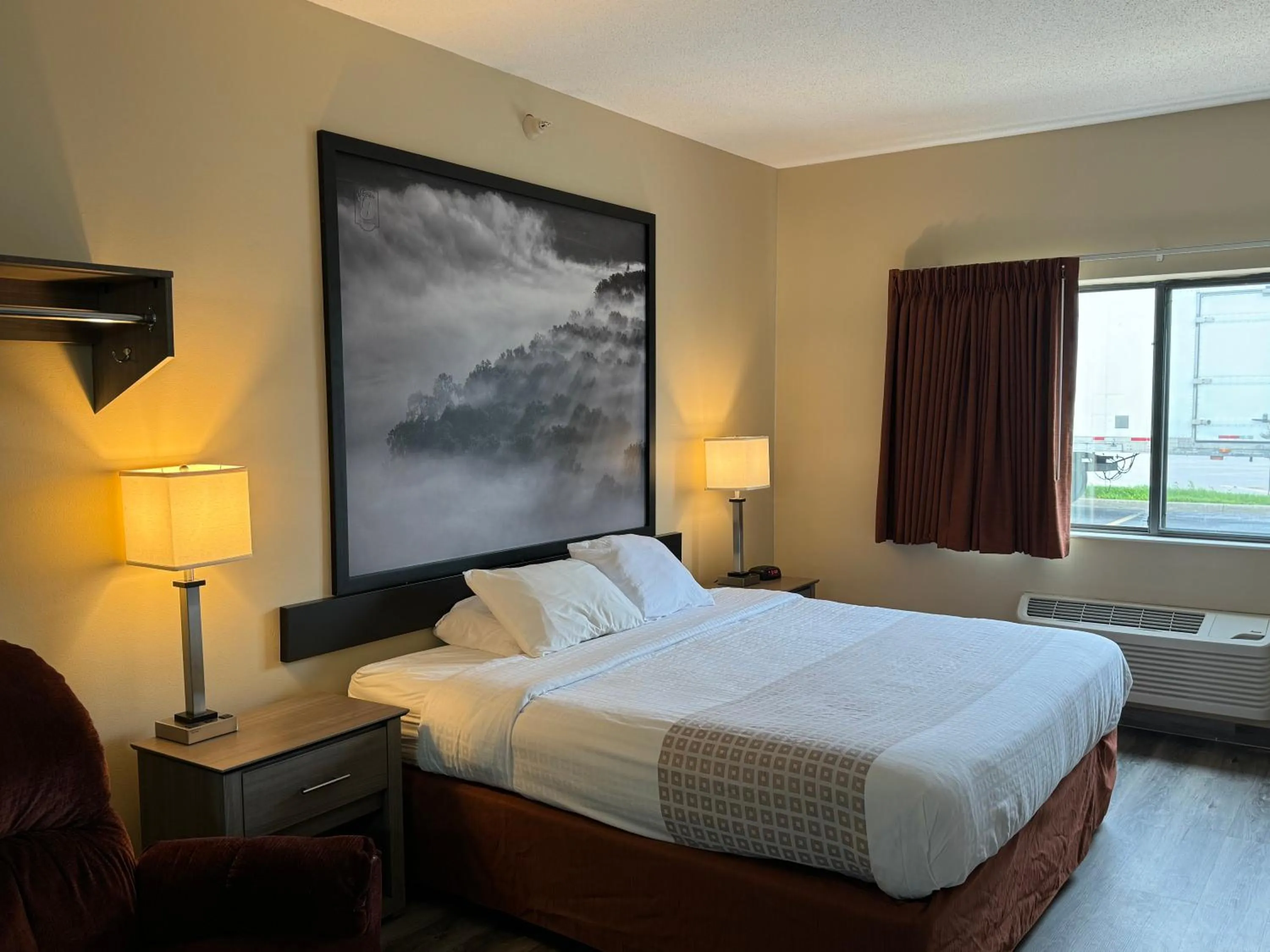 Bed in Super 8 by Wyndham Mason City