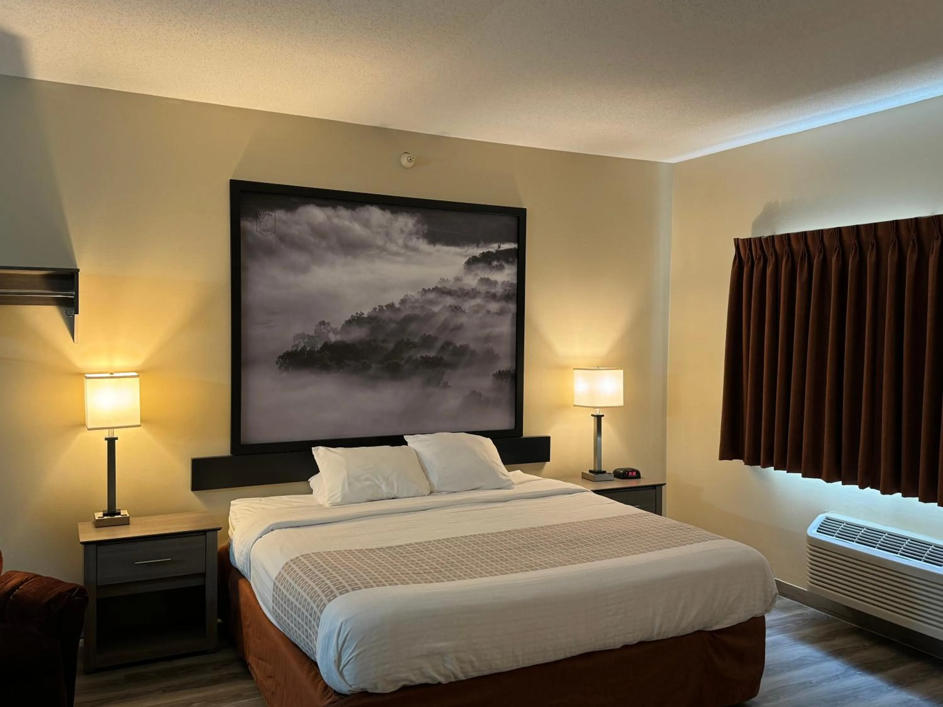 Bed in Super 8 by Wyndham Mason City